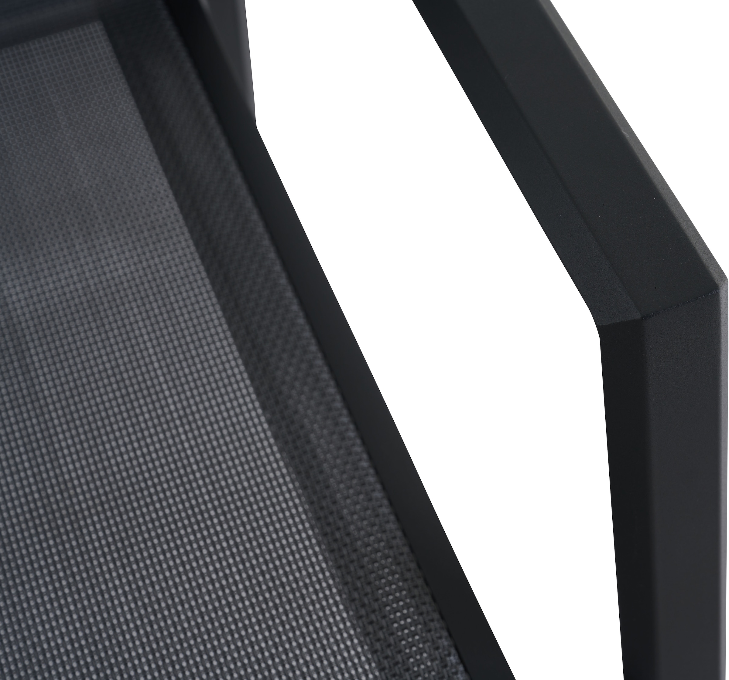 Siena Garden Gartensessel »TAURO Stapelsessel, matt anthrazit« Gestell aus Aluminium, Ranotex® Bezug royal-grey