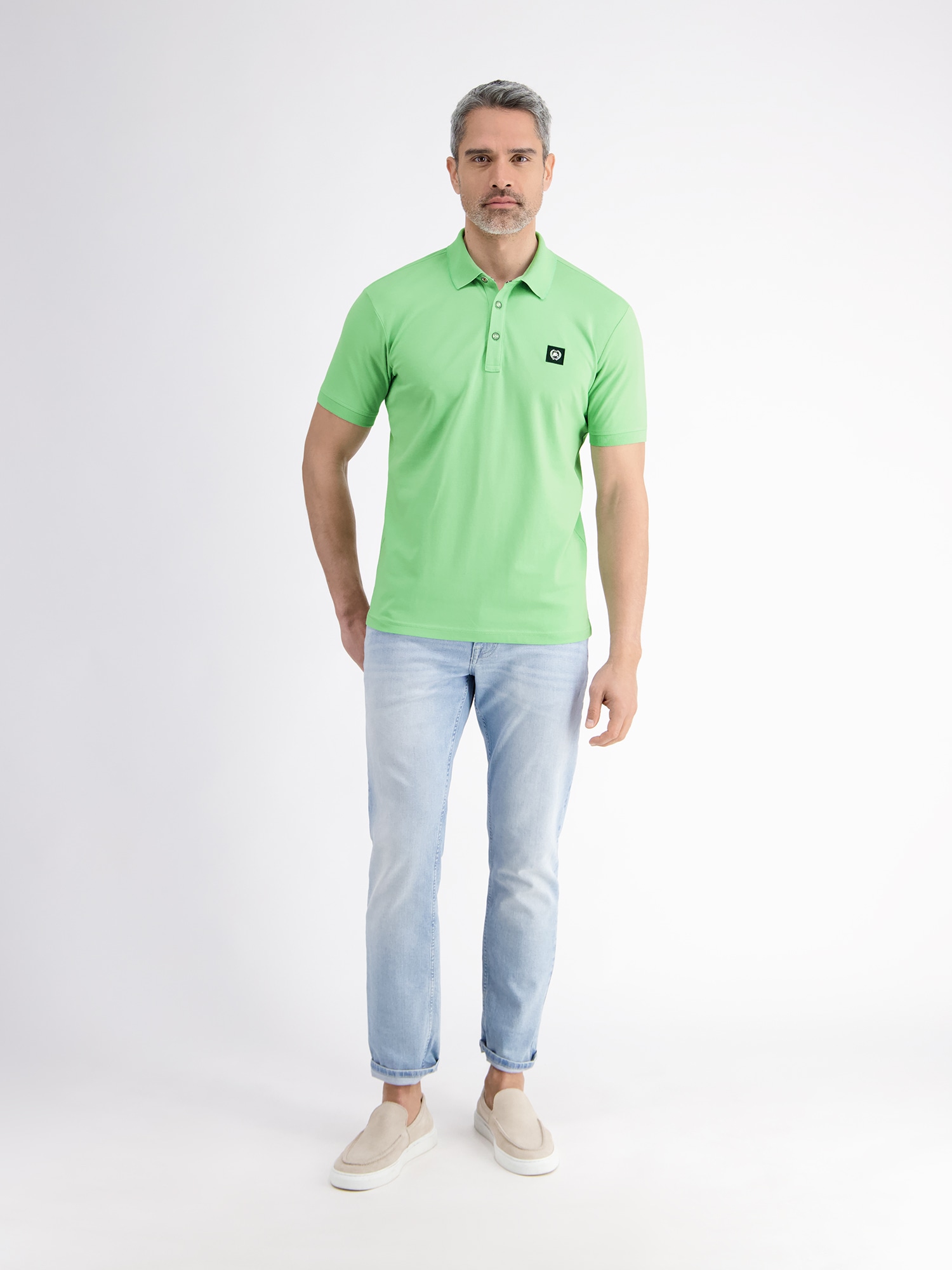 LERROS Poloshirt »LERROS Poloshirt für Herren, sportiv und bequem«