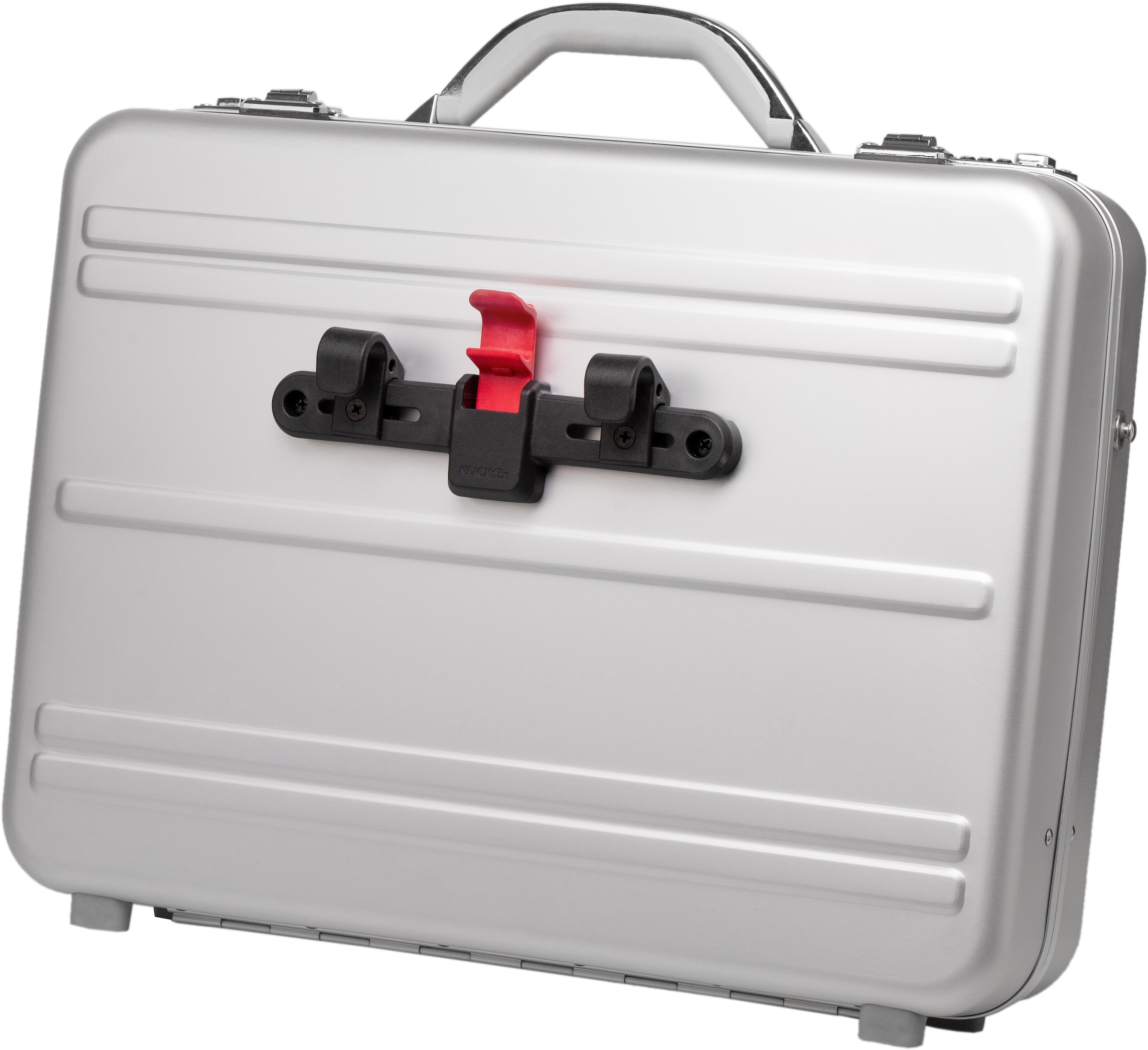 Attaché, Laptopfach bestellen »Aluminiumkoffer fixbag mit Business-Koffer silberfarben«, | BAUR