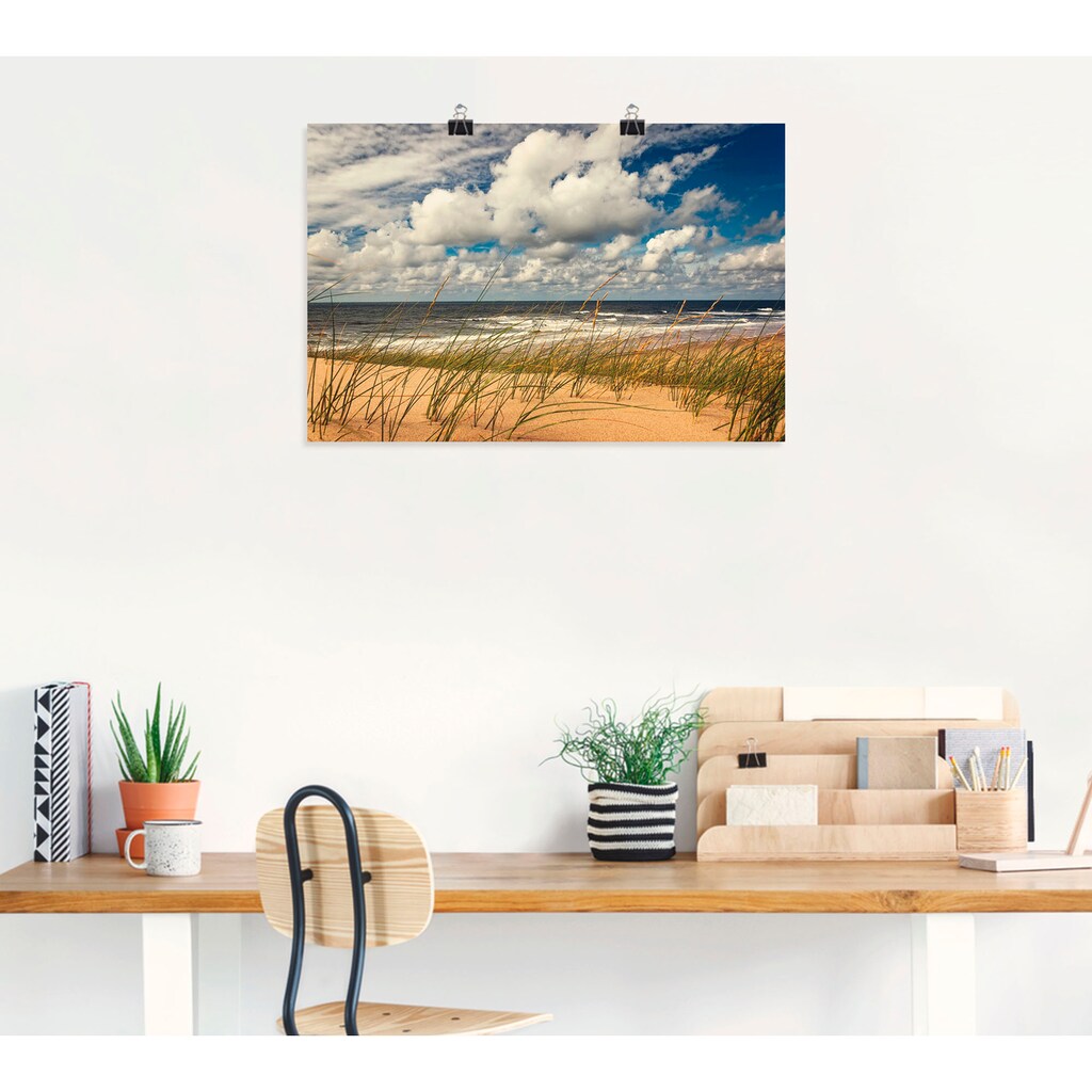 Artland Wandbild »Strand Paal 17 02«, Strand, (1 St.)