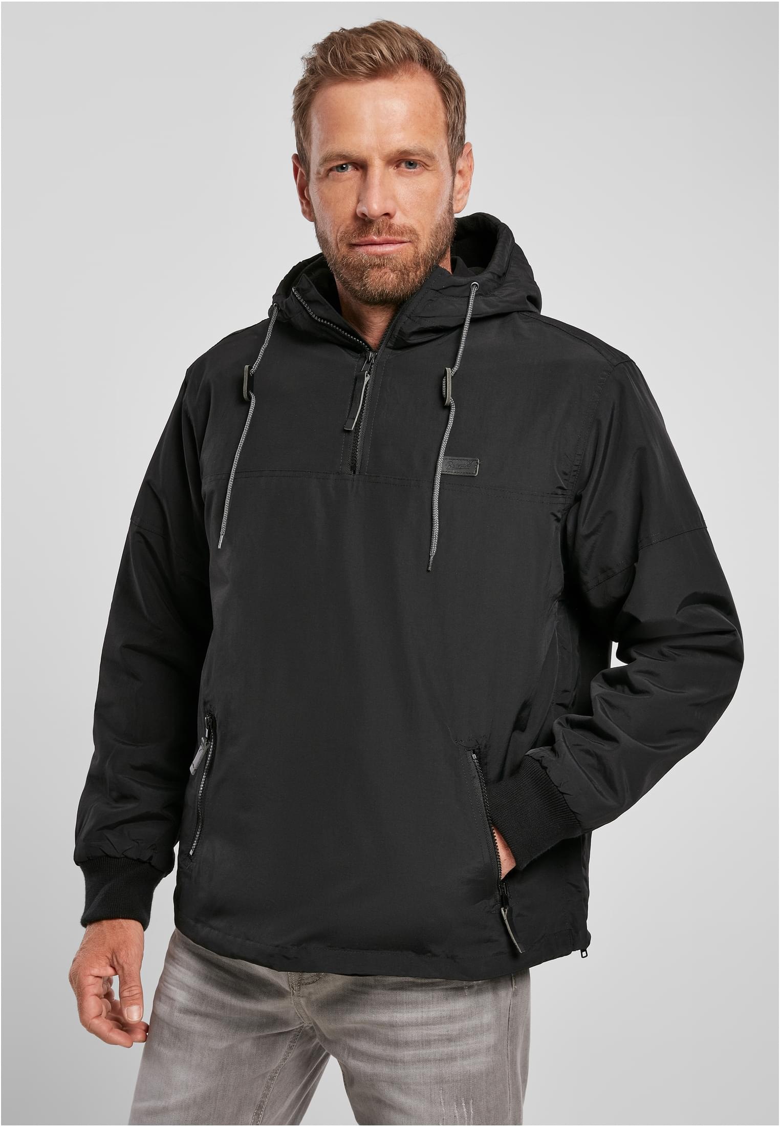 Brandit Anorak "Brandit Herren Pull Over Windbreaker", (1 St.), mit Kapuze