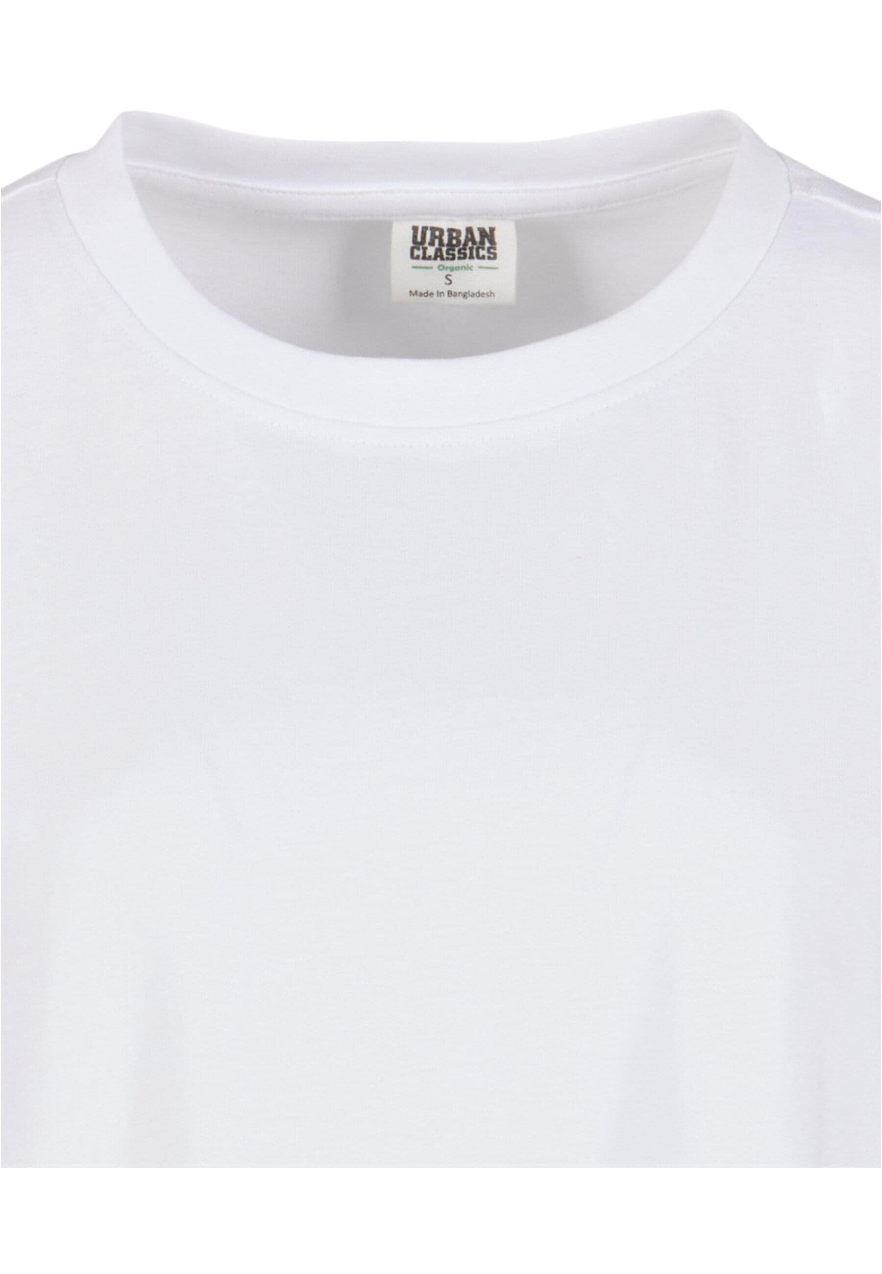 URBAN CLASSICS T-Shirt »Urban Classics Damen Ladies Heavy Organic Oversized Cropped Tee«, (1 tlg.)