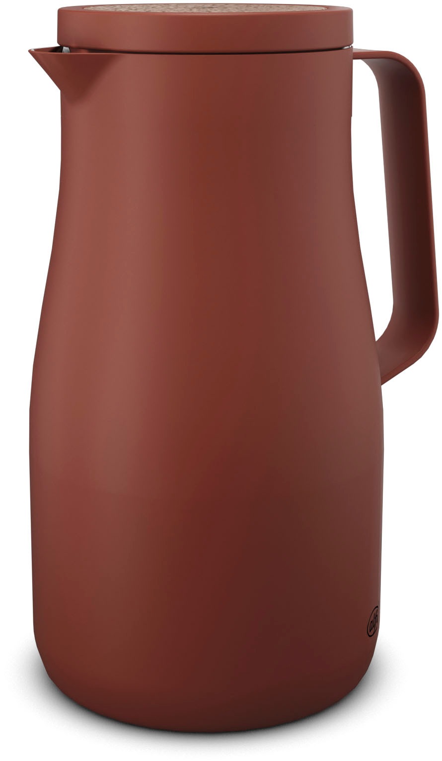 Alfi Isolierkanne »STUDIO TEA, aus doppelwandigem Edelstahl«, 1 l, (1 St.), 12h heiß & 24h kalt, ergonomischer Griff, große Öffnung
