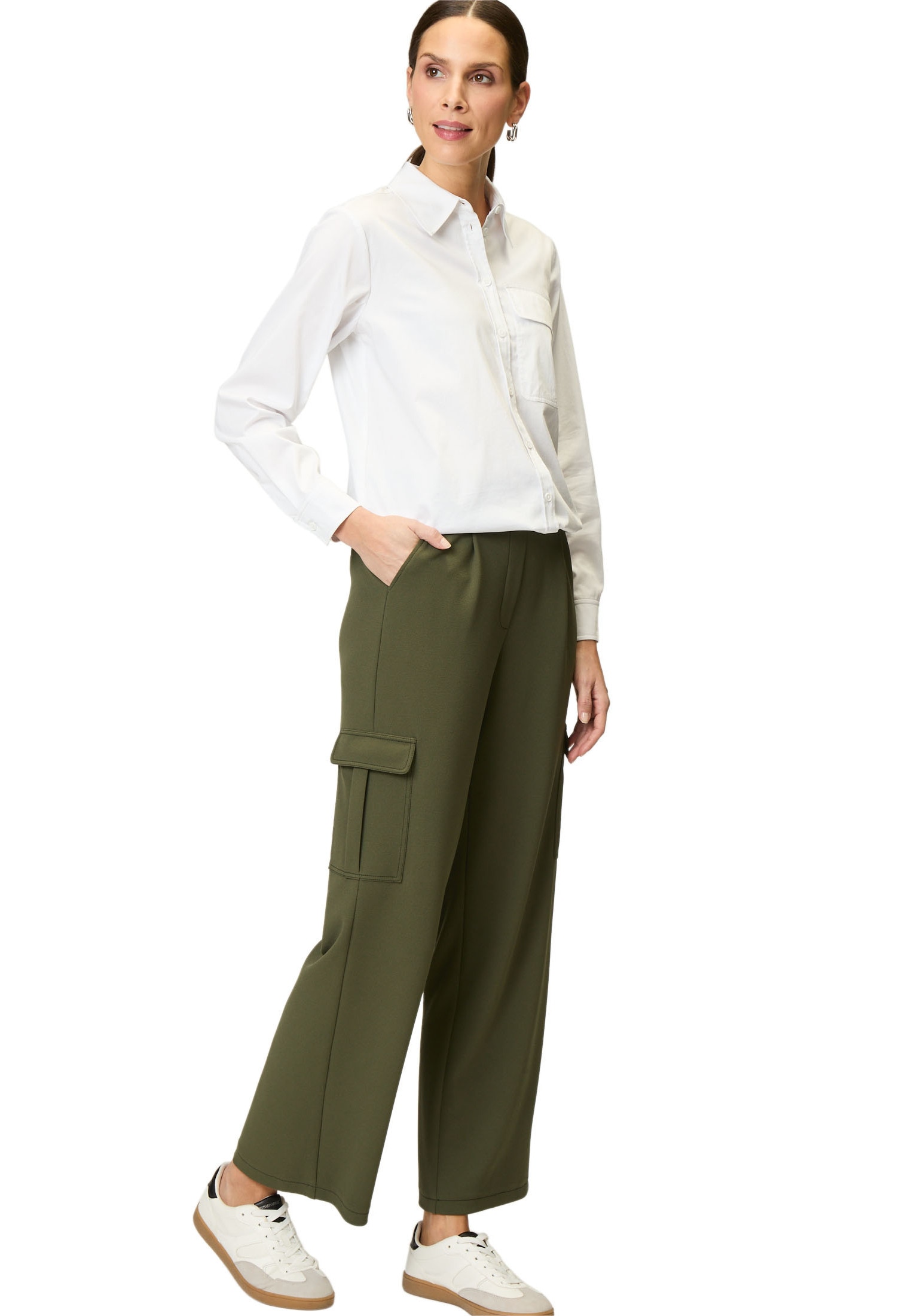 Zero Cargohose »zero Cargohose mit Gürtel 30 Inch«, Gürtel