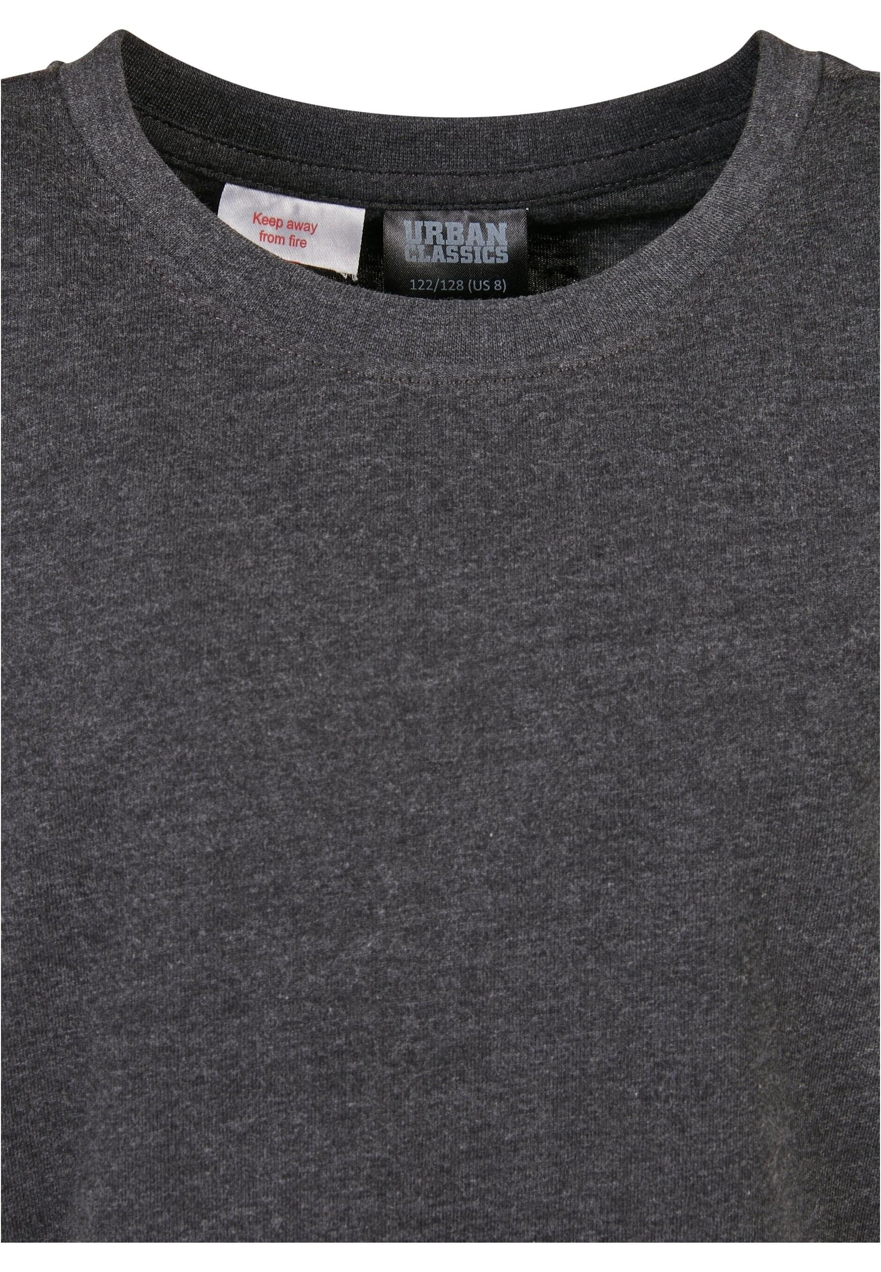 URBAN CLASSICS Kurzarmshirt »Urban Classics Herren Boys Long Shaped Turnup Tee 2-Pack«, (1 tlg.)