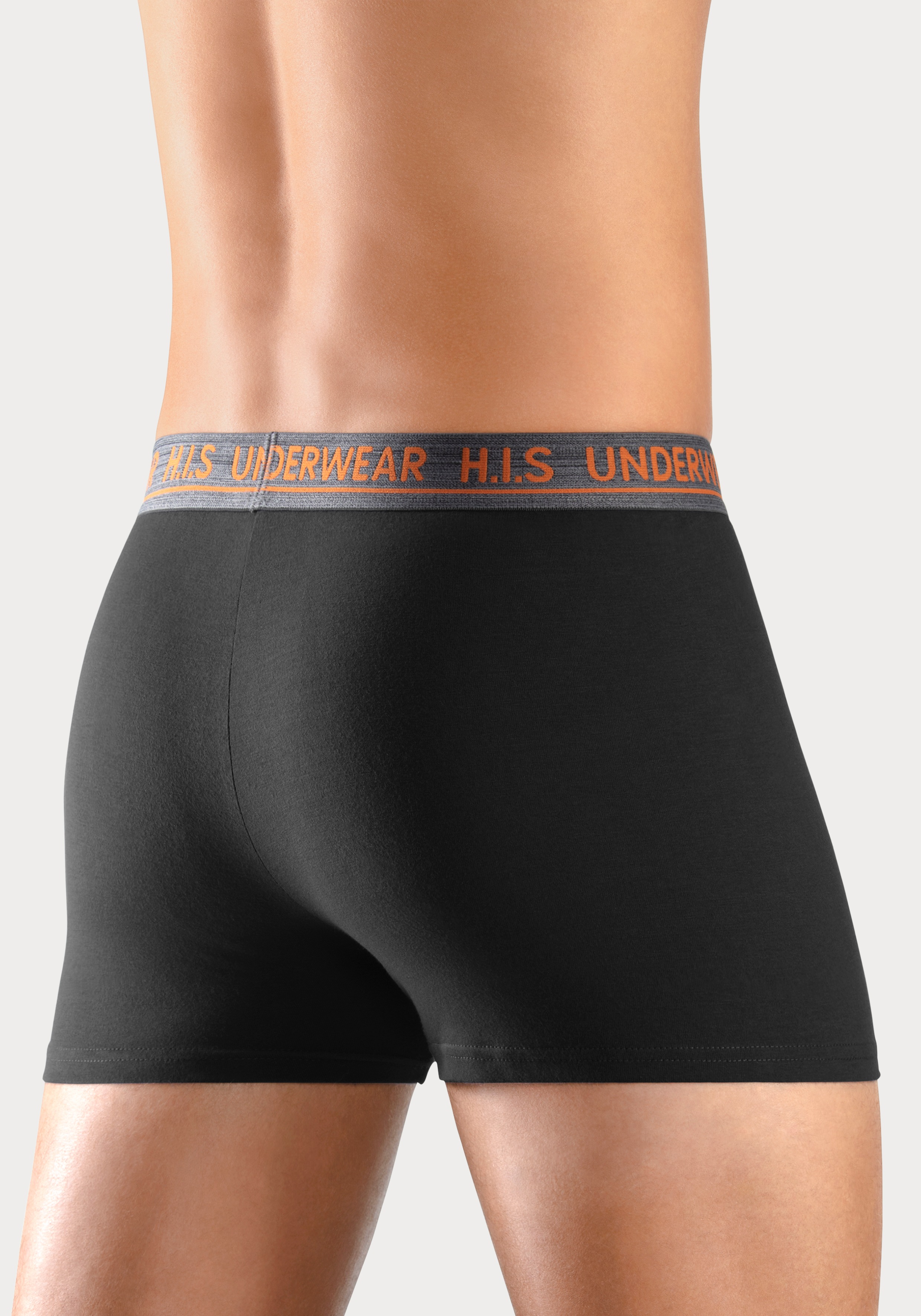 Thumbnail - H.I.S Boxer "Boxershorts für Herren", (Packung, 4 St.), mit bequemem Stretchbündchen