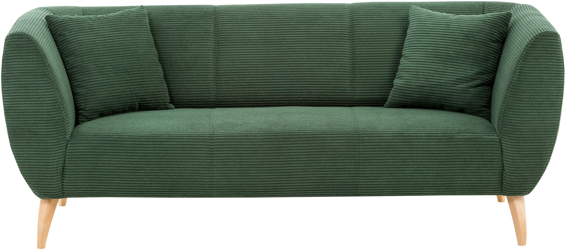 Home affaire 3-Sitzer zwei verschiedene Fußfarben wählbar günstig online kaufen