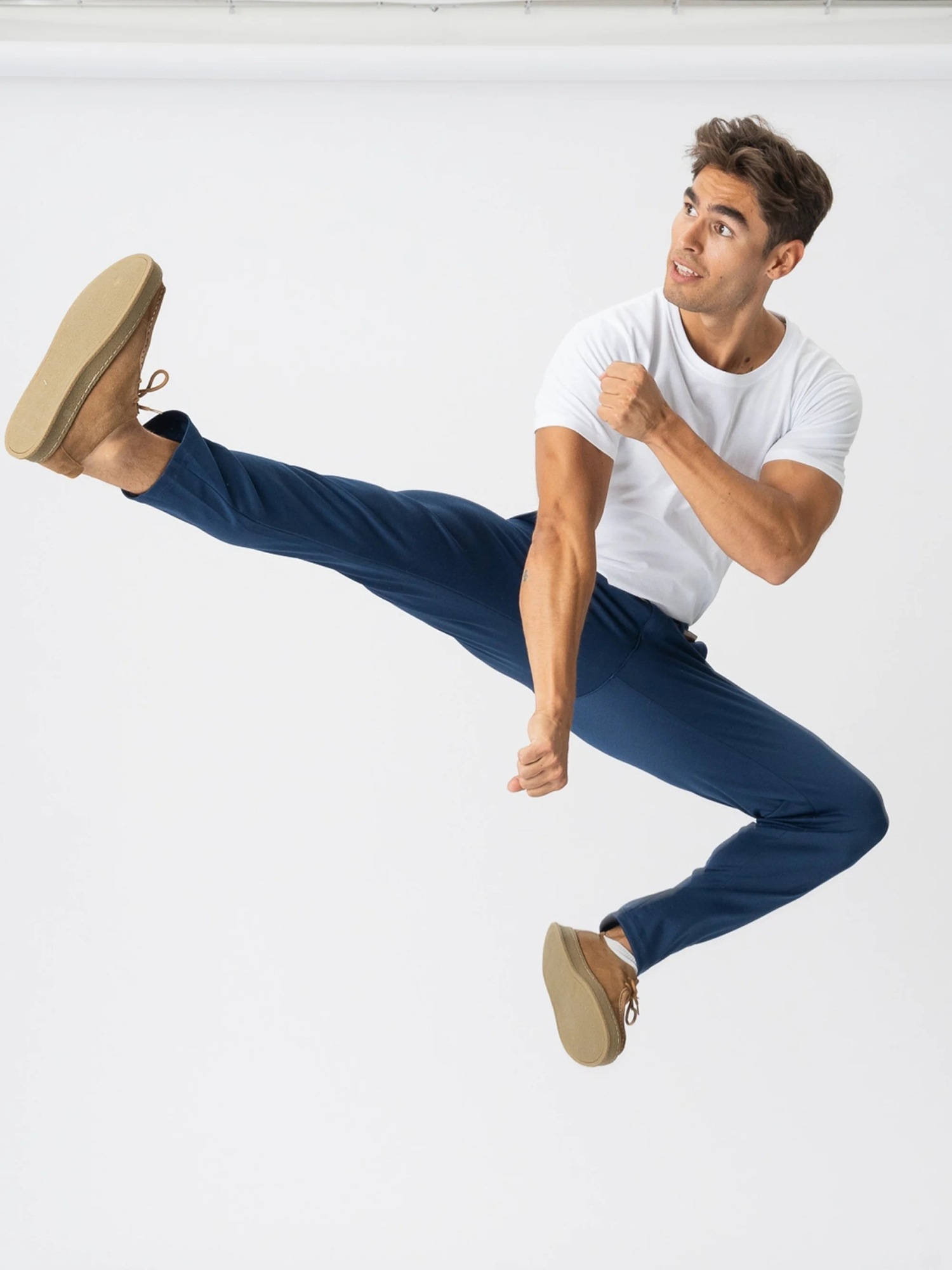 TeeShoppen Chinohose »TEESHOPPEN Trouser The Original Performance«