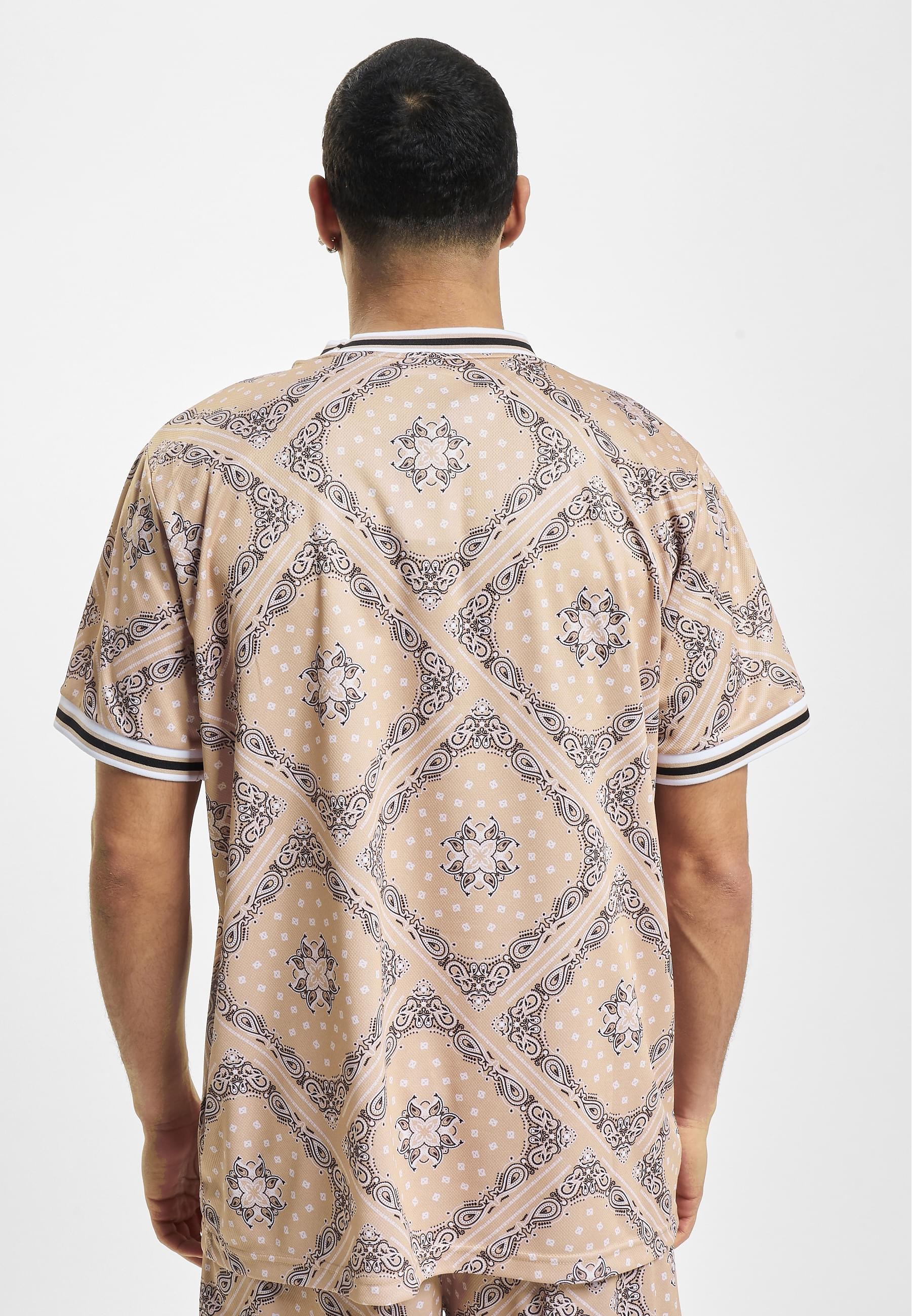 Karl Kani T-Shirt »Karl Kani Herren KM232-008-2 KK Varsity Paisley Mesh Tee«, (1 tlg.)