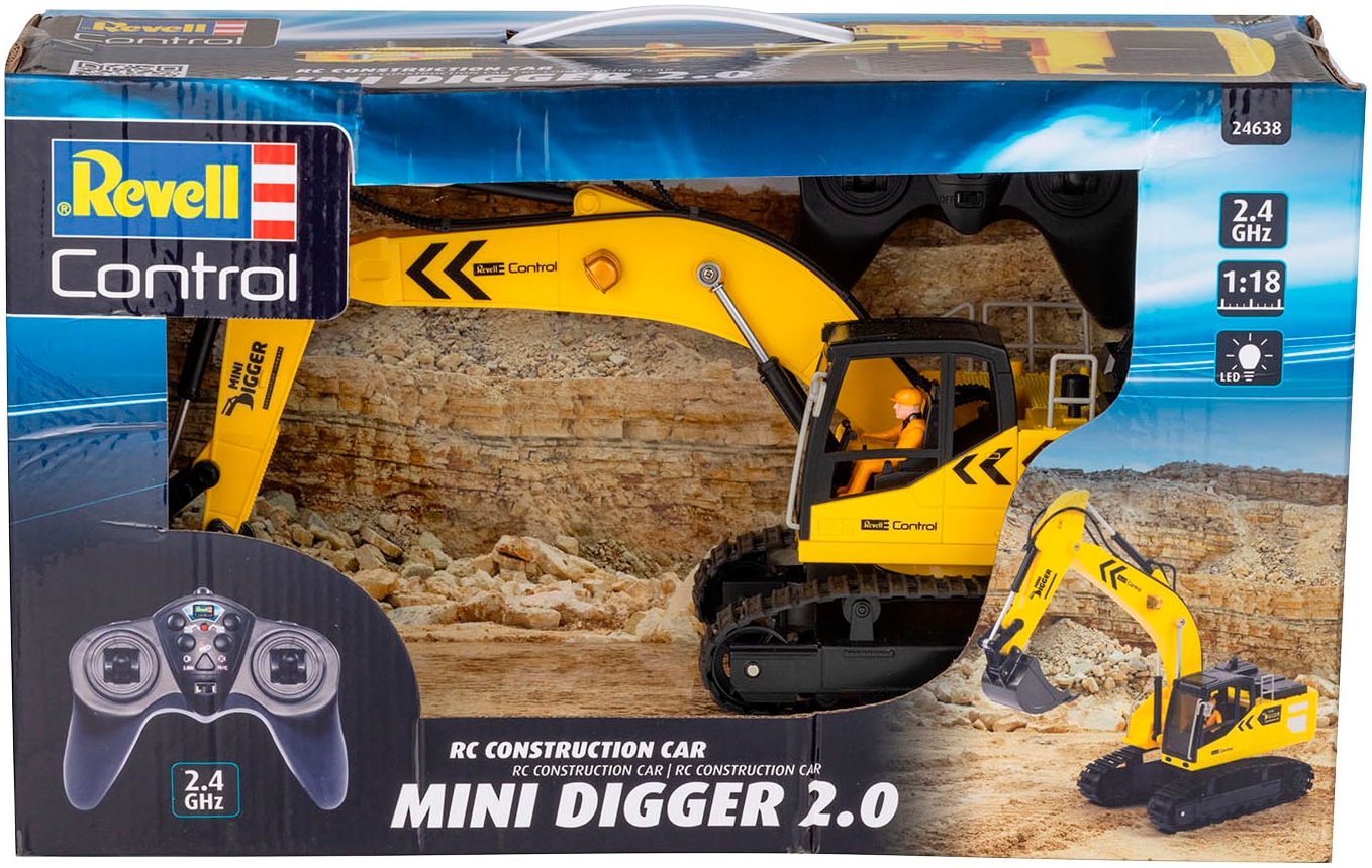 Revell® RC-Bagger »Revell® control, Mini Digger 2.0, 2,4 GHz«