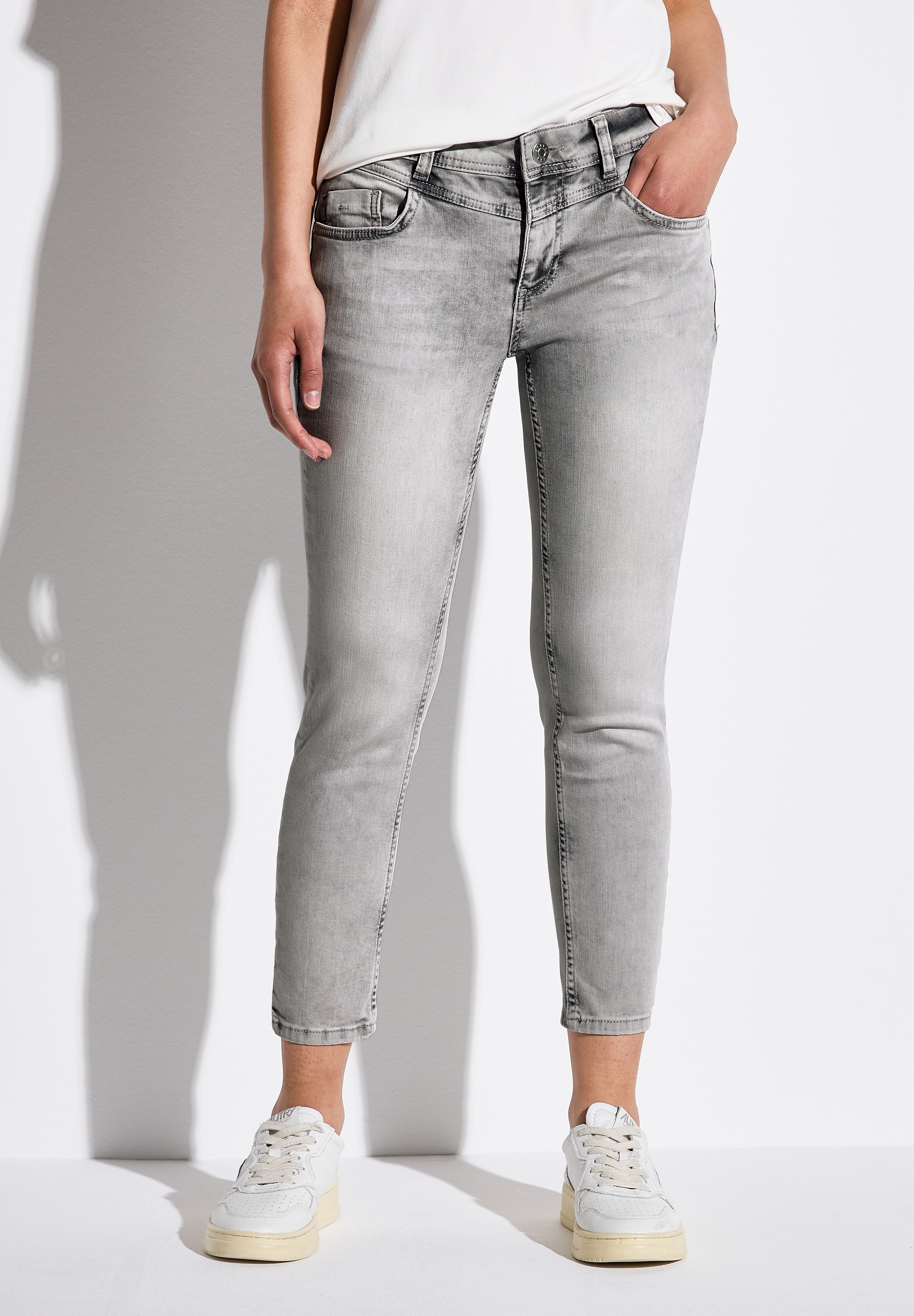 STREET ONE Slim-fit-Jeans, 5-Pocket-Style günstig online kaufen