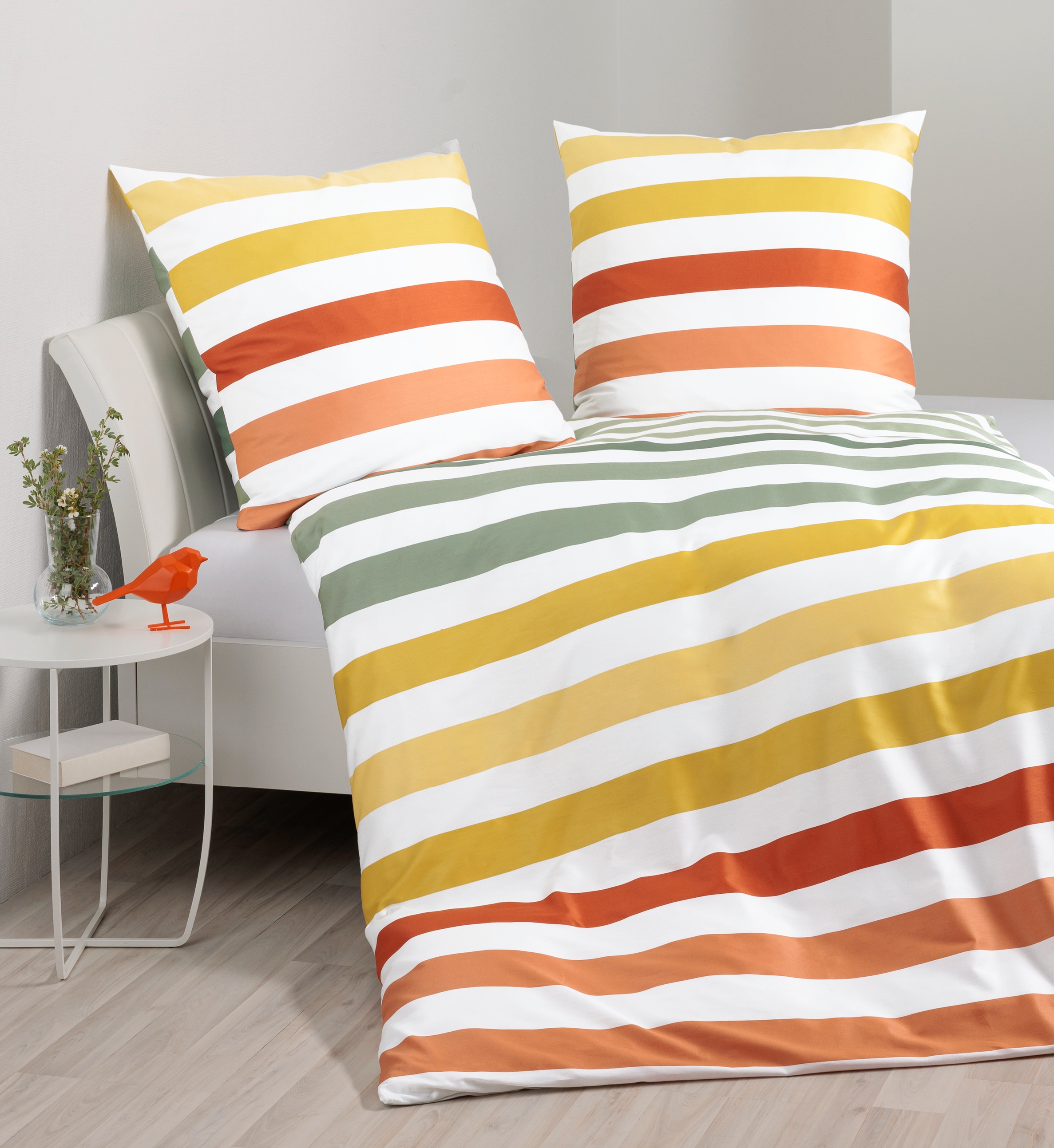 Janine Bettwäsche "J. D. 87115 03" mit Reißverschluss günstig online kaufen