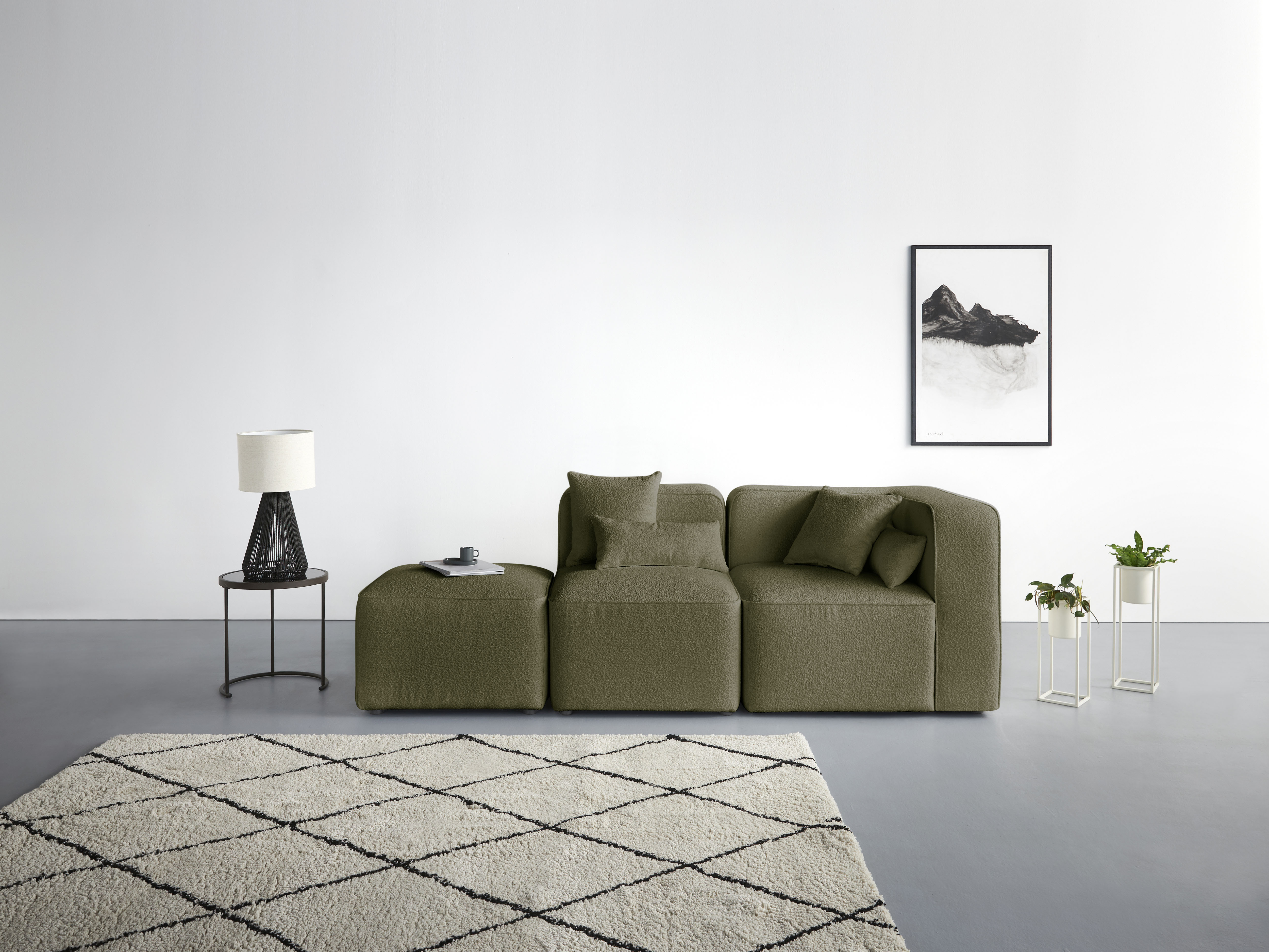Home affaire 3-Sitzer "Sundstrup" Modulserie, individuelle Zusammenstellung