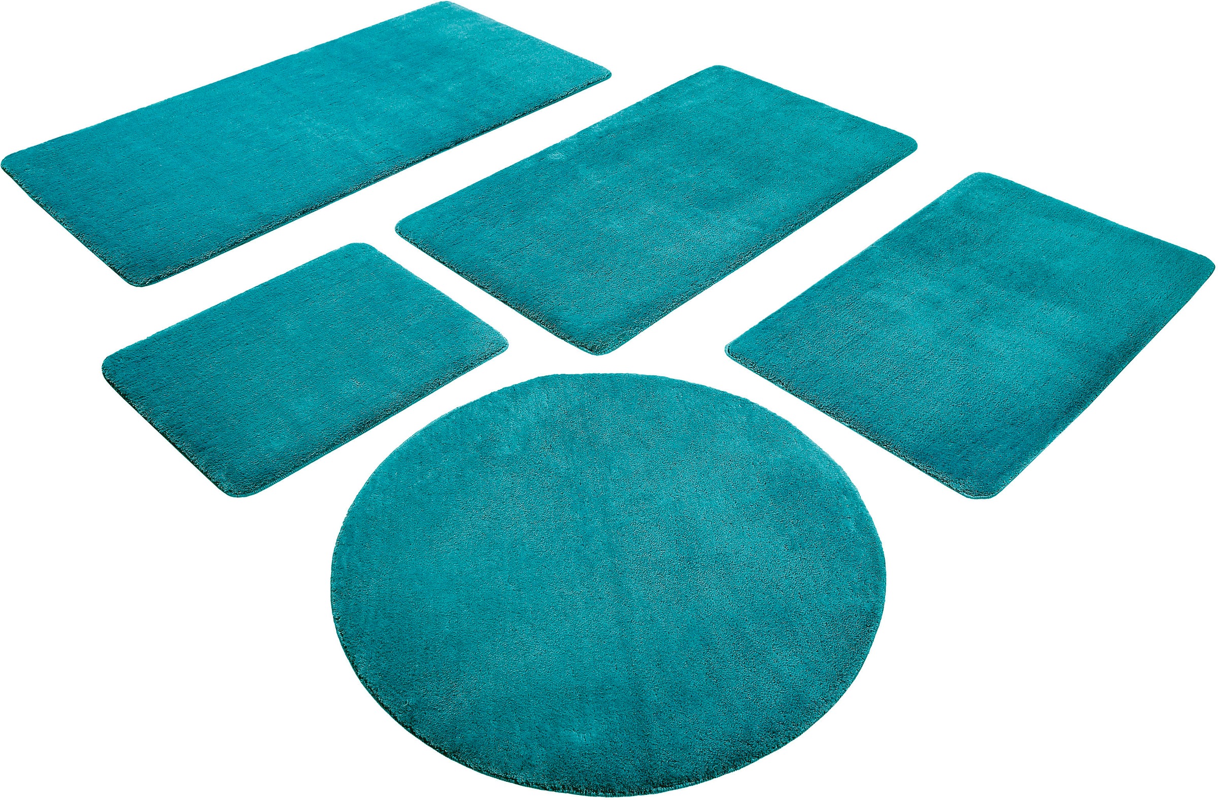 Wecon home Basics Badematte "Joris" Höhe 20 mm rutschhemmend beschichtet st günstig online kaufen