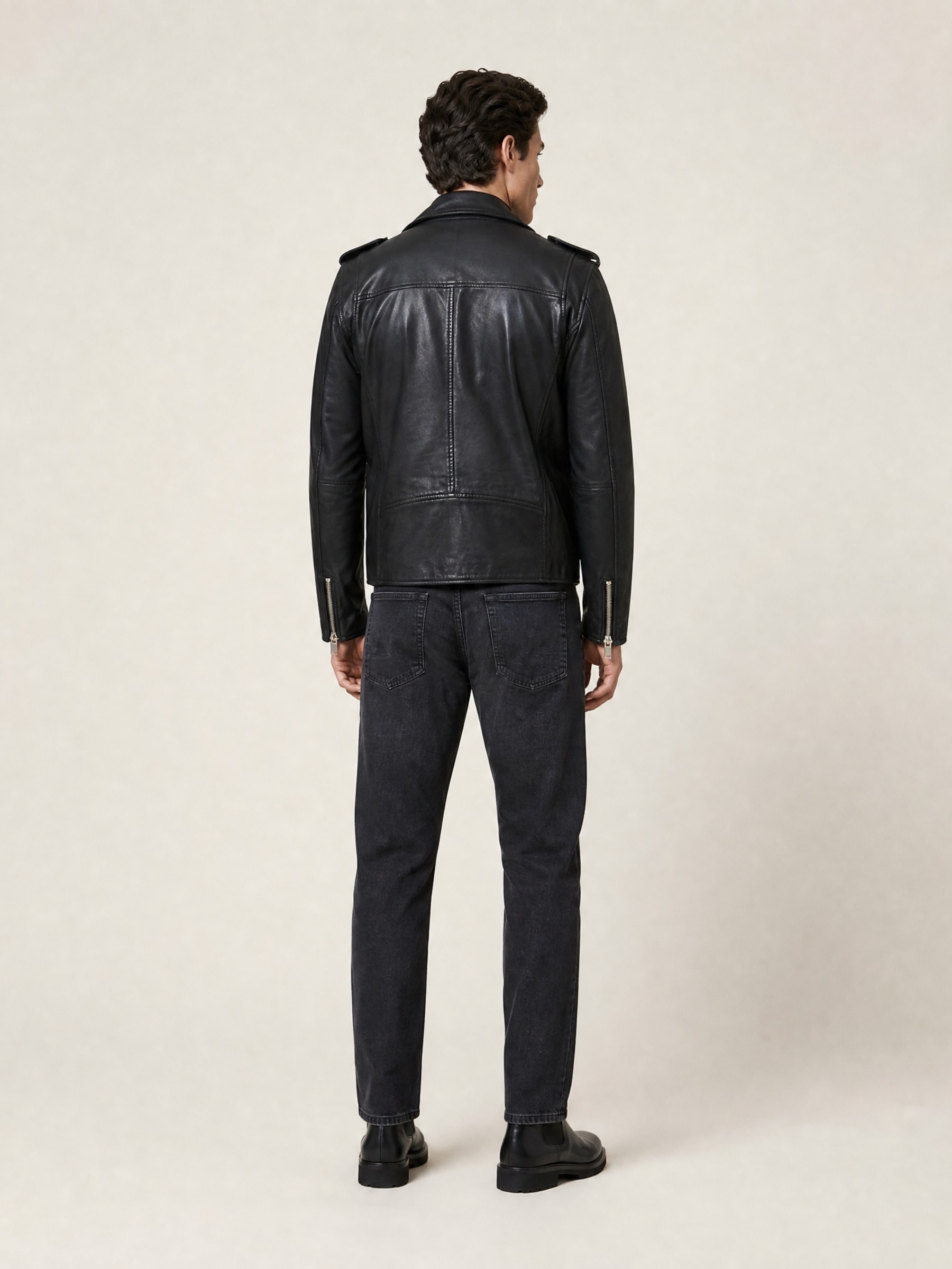 RICANO Bikerjacke »Lederjacke Arturo« Handgefertigt aus echtem Leder