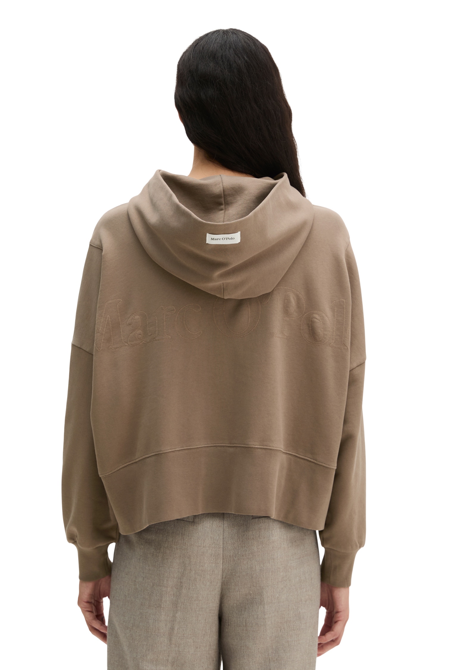 Marc O'Polo Sweatshirt »mit recycelter Baumwolle«
