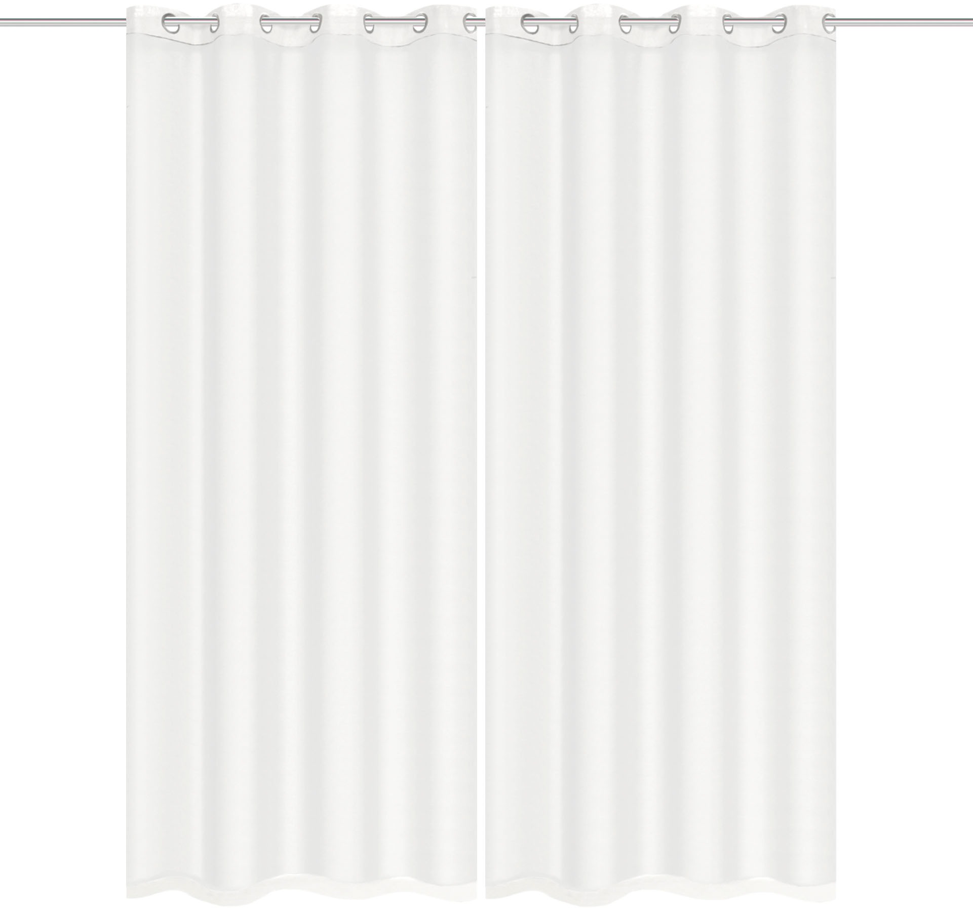 HOME WOHNIDEEN Gardine "DOLLY" Ösen 2 Stk. tlg. transparent günstig online kaufen