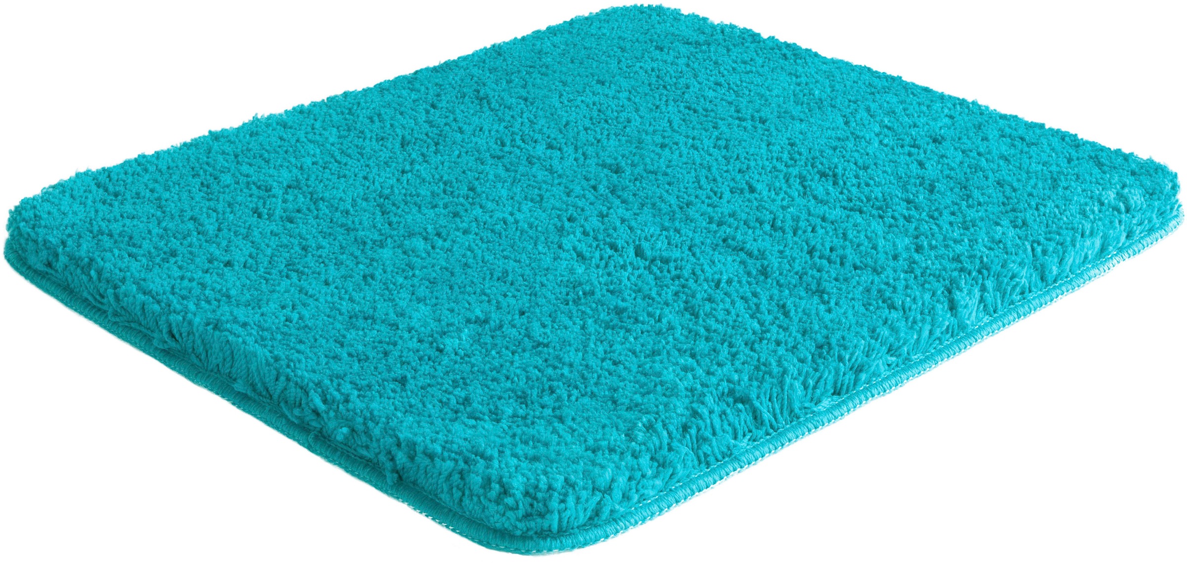 my home Badematte »Sanremo, Badvorleger, Badezimmer Teppich, sehr weich«, rutschhemmend beschichtet, fußbodenheizungsgeeignet-schnell trocknend, Badteppich, unifarben, rechteckig, rund & als 3-tlg. Set erhältlich