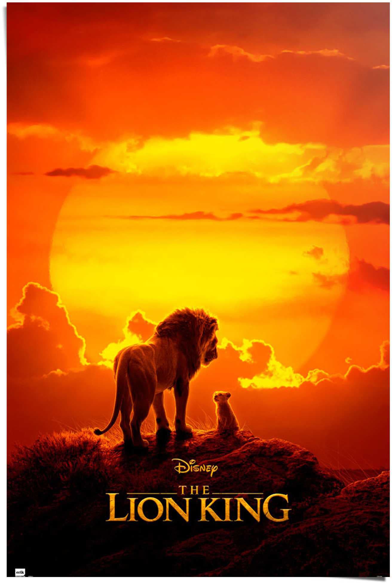 Reinders! Poster »Der König der Löwen« bestellen | BAUR