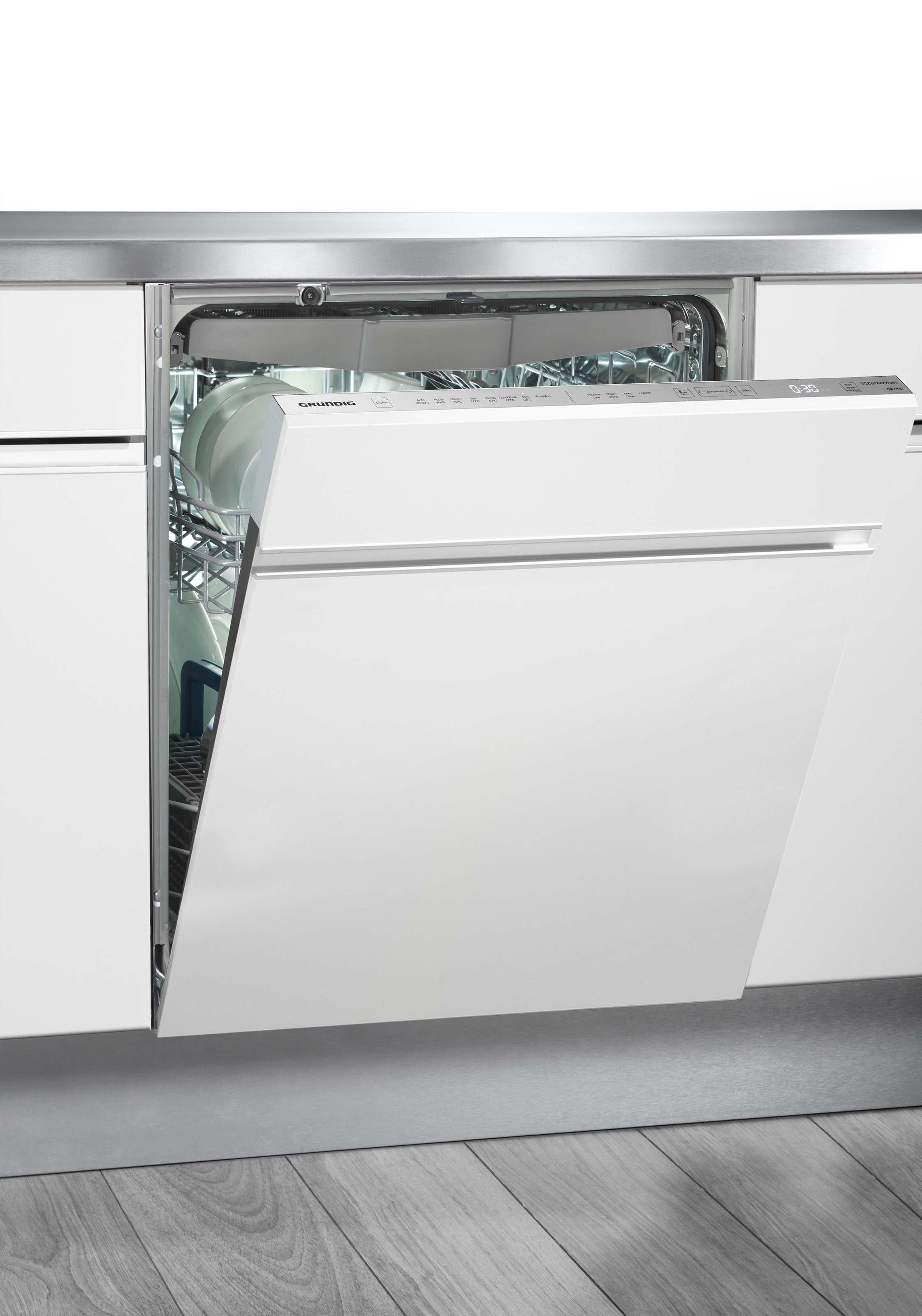 Grundig vollintegrierbarer Geschirrspüler "GTVP4540B 7612101671" 9,5 16 Maß günstig online kaufen