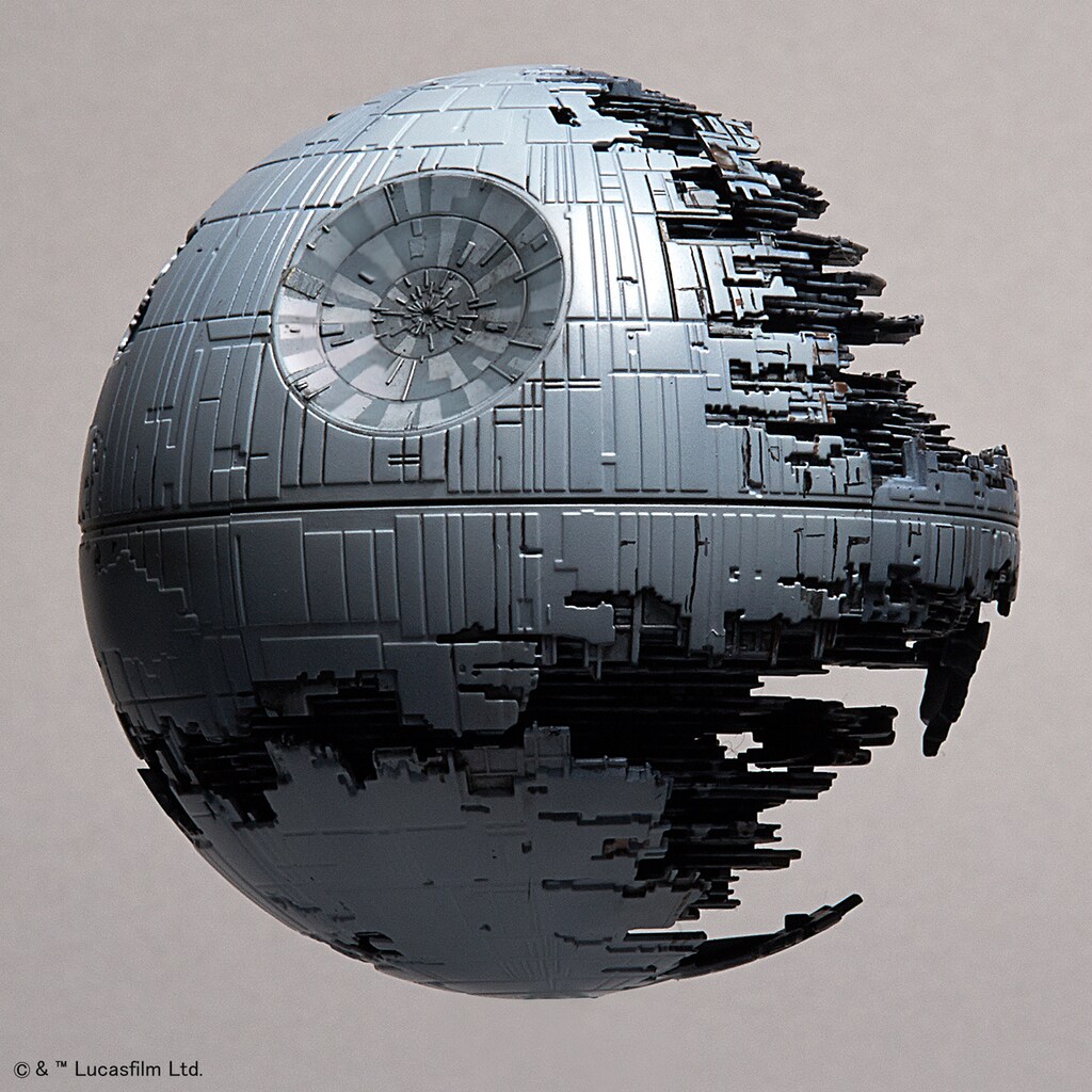 Bandai Modellbausatz »Star Wars - Death Star+Star Destroyer«, 1:2700000 und 1:14500