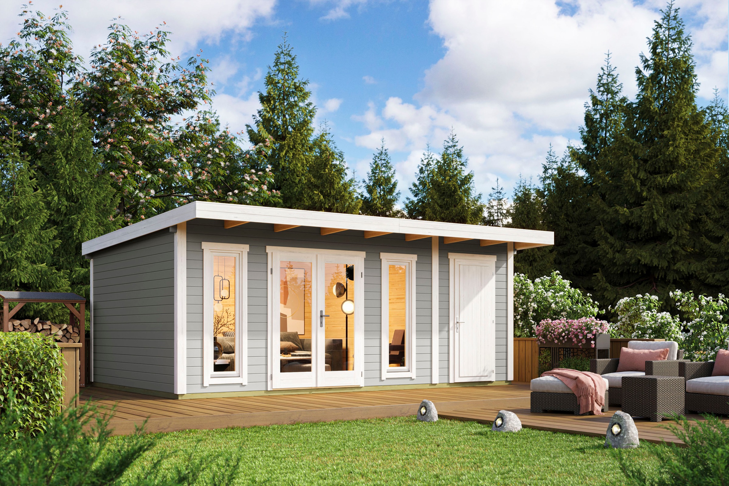 LASITA MAJA Gartenhaus "SICILY" günstig online kaufen