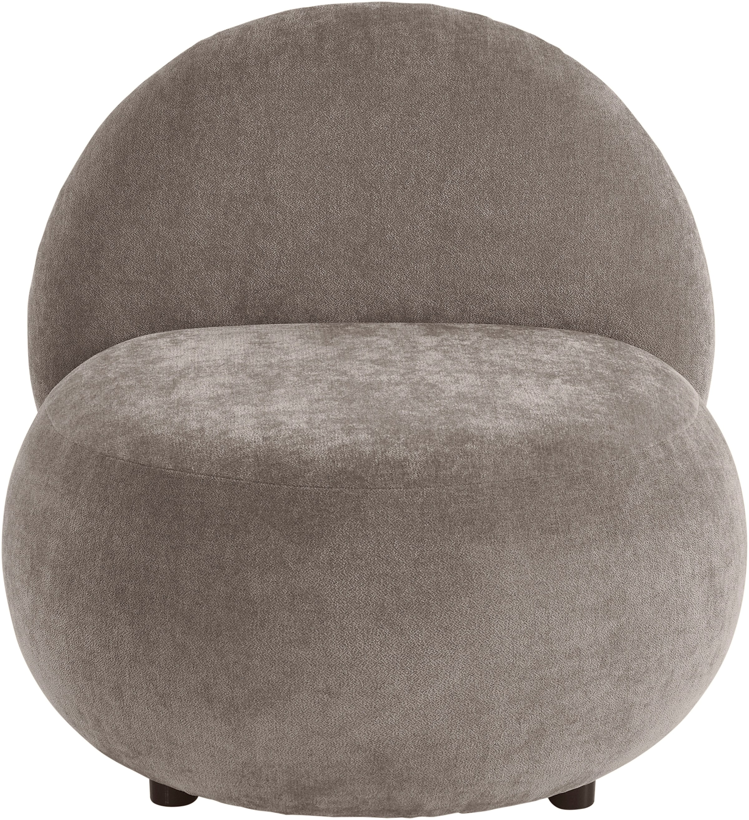 s.Oliver Sessel », moderner Designsessel mit Lederriemen, handgefertigt, softes Design« hochwertig, zum Wohlfühlen in Luxus-Microfaser/Struktur oder in Bouclé