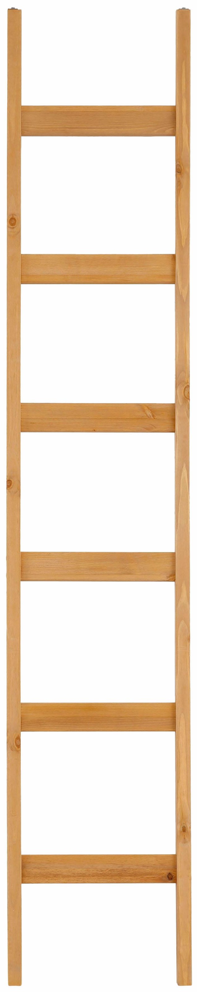 OTTO home Leiterregal "Bergen" aus massivem Kiefernholz, mit 6 Trittsprosse günstig online kaufen