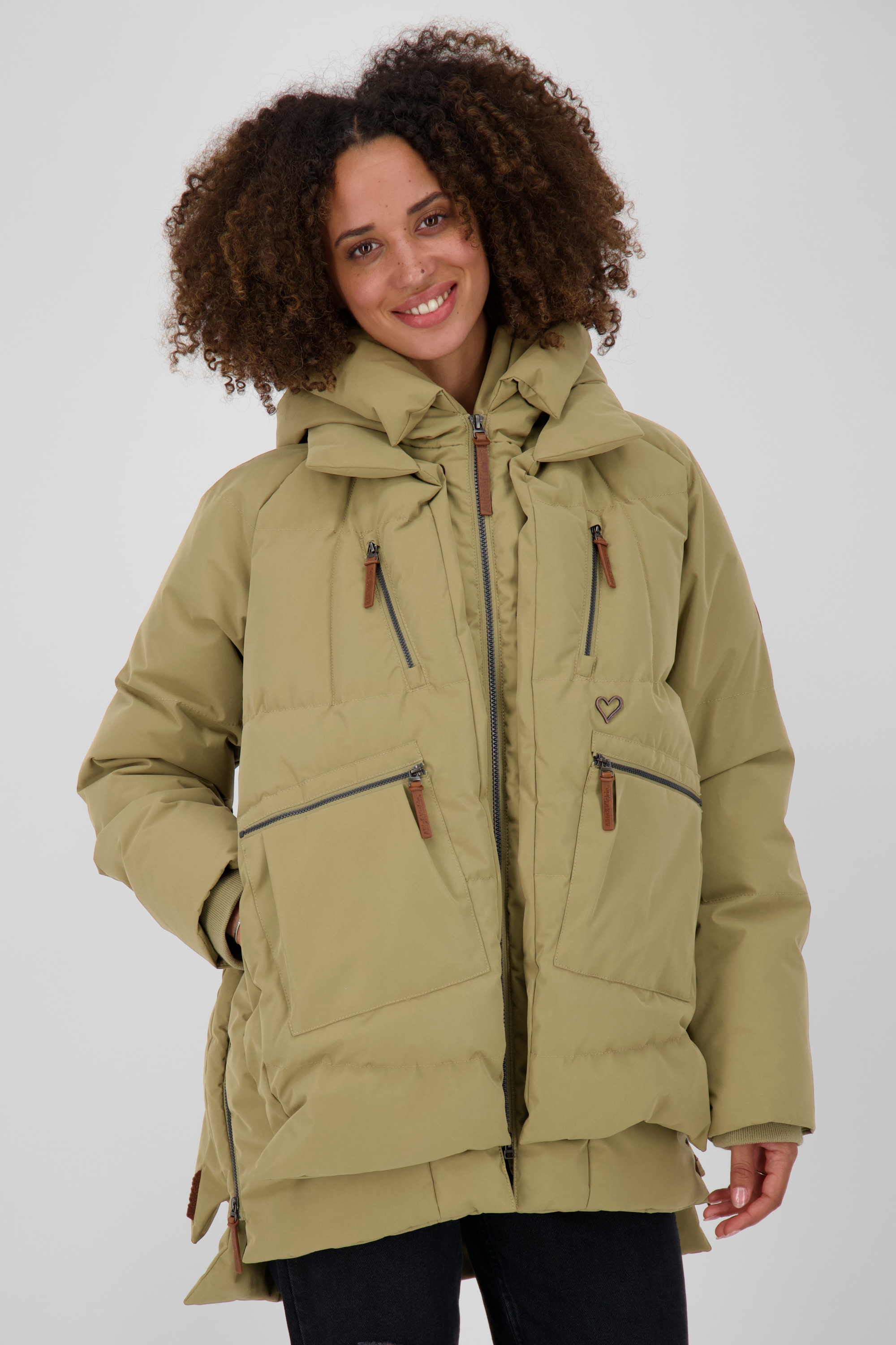 Alife & Kickin Winterjacke "Damen JuanitaAK" günstig online kaufen