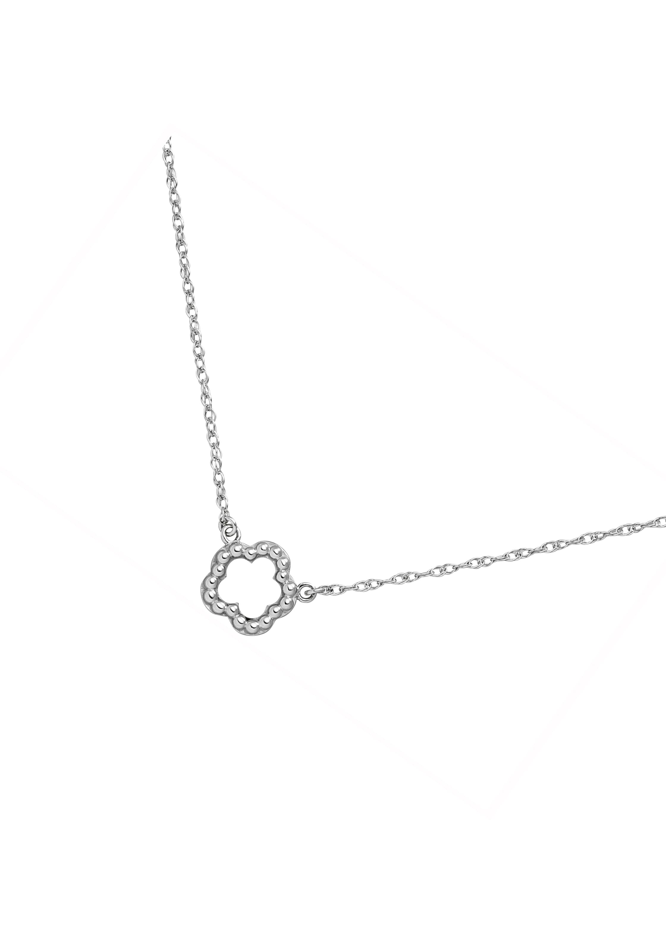 JOBO Silberkette mit Anhänger Silber | Blume«, »Kette 45 BAUR kaufen 925 cm