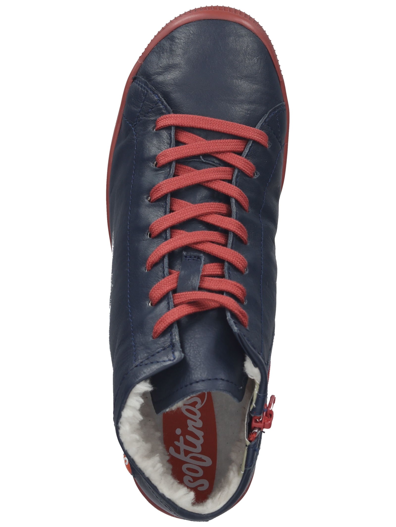 softinos Schnürstiefelette »softinos Stiefelette Leder«