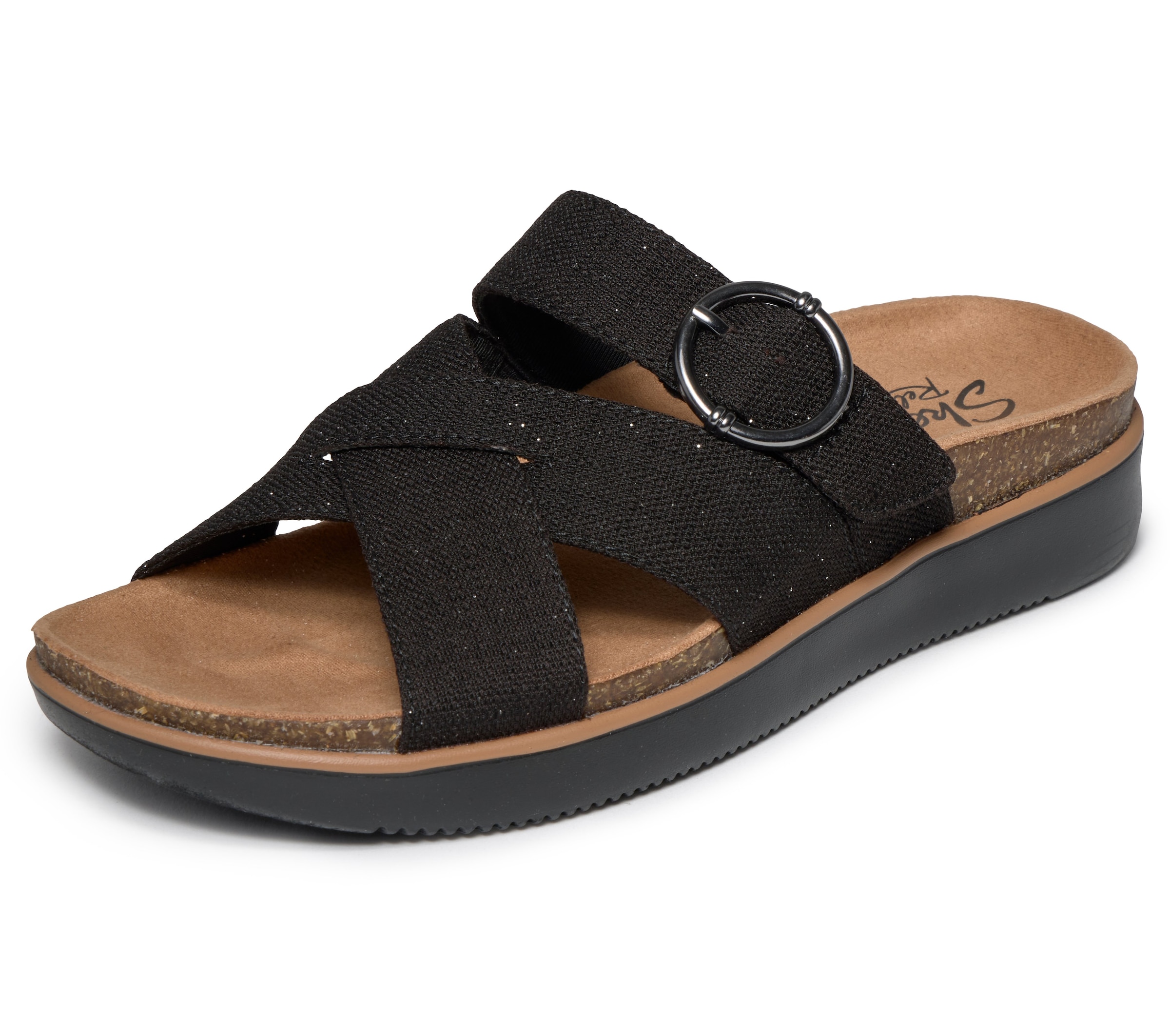 Skechers Pantolette "LIFTED COMFORT-" Sommerschuh, Hausschuh, Slides mit Sc günstig online kaufen