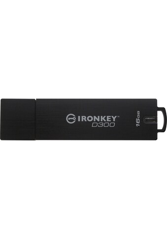 Kingston USB-Stick »IRONKEY D300S 16GB« (USB 3....