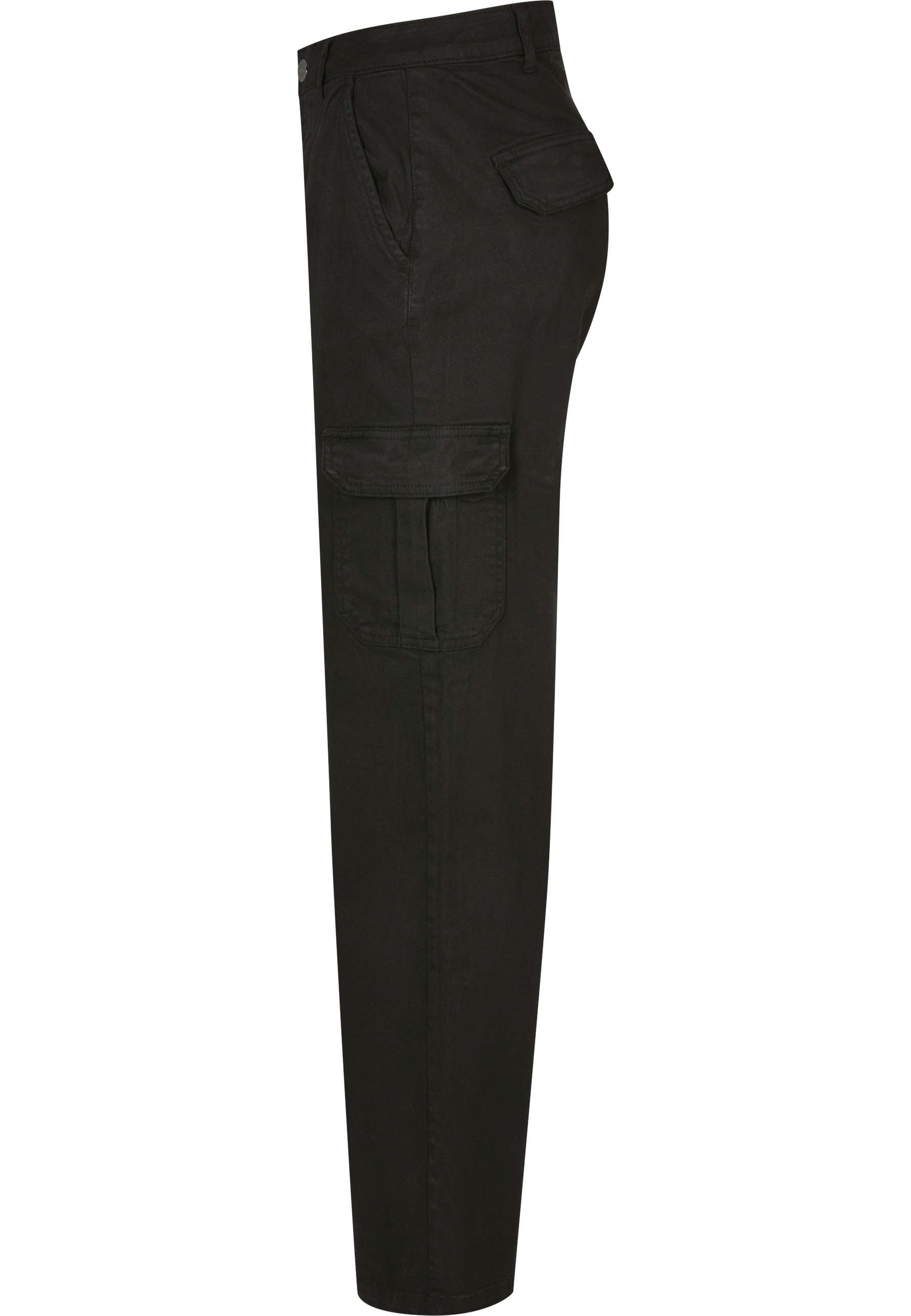 URBAN CLASSICS Stoffhose »Urban Classics Damen Ladies High Waist Straight Cargo Pants«