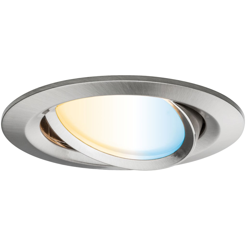 Paulmann LED Einbaustrahler »Nova«, 3er-Set, Schutzart IP23, Ø 8,4 cm, Leuchtenkopf schwenkbar