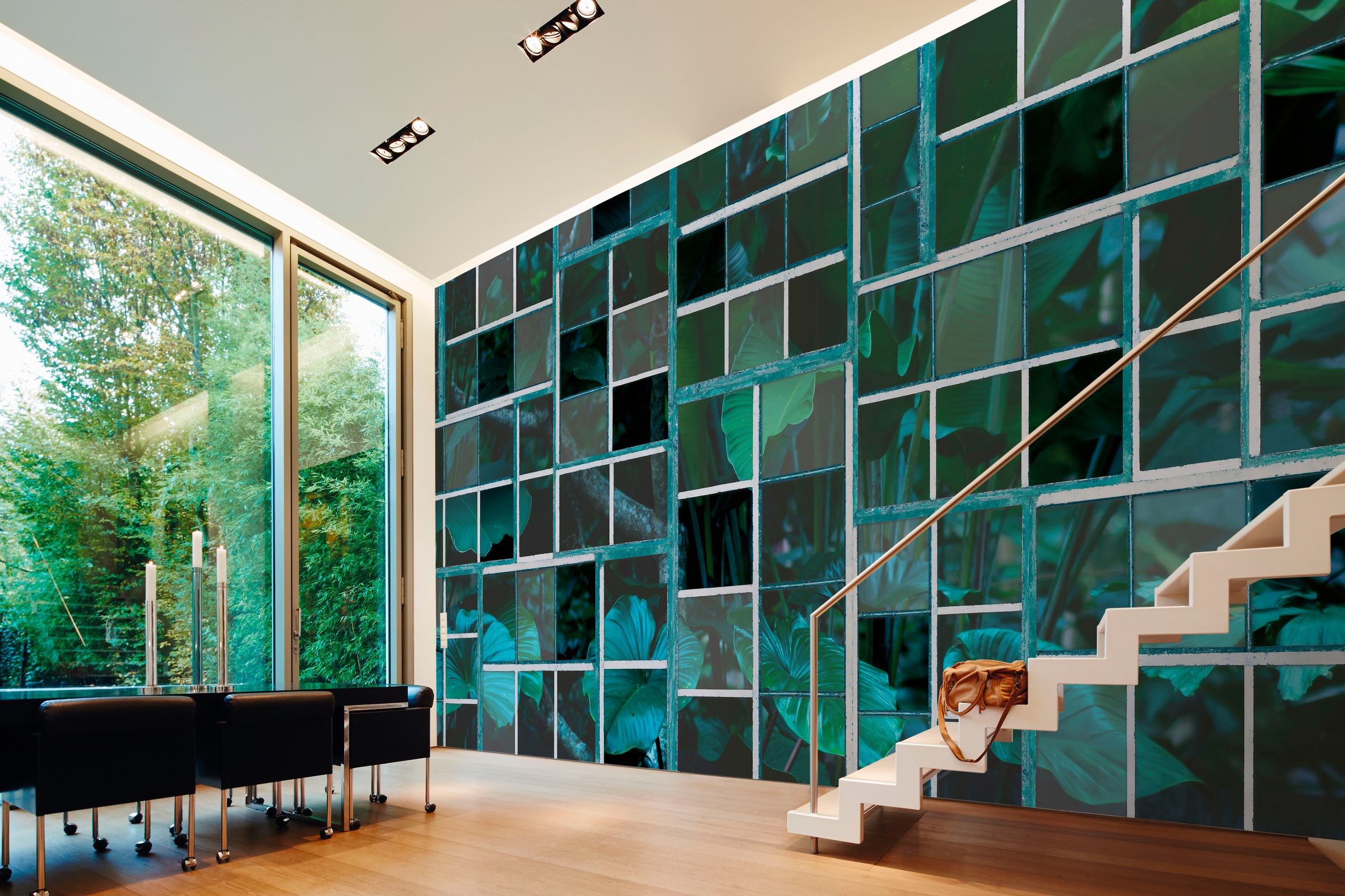 Architects Paper Fototapete »Atelier 47 Perspective 3« botanisch glatt Vlies, Wand, Schräge, Decke