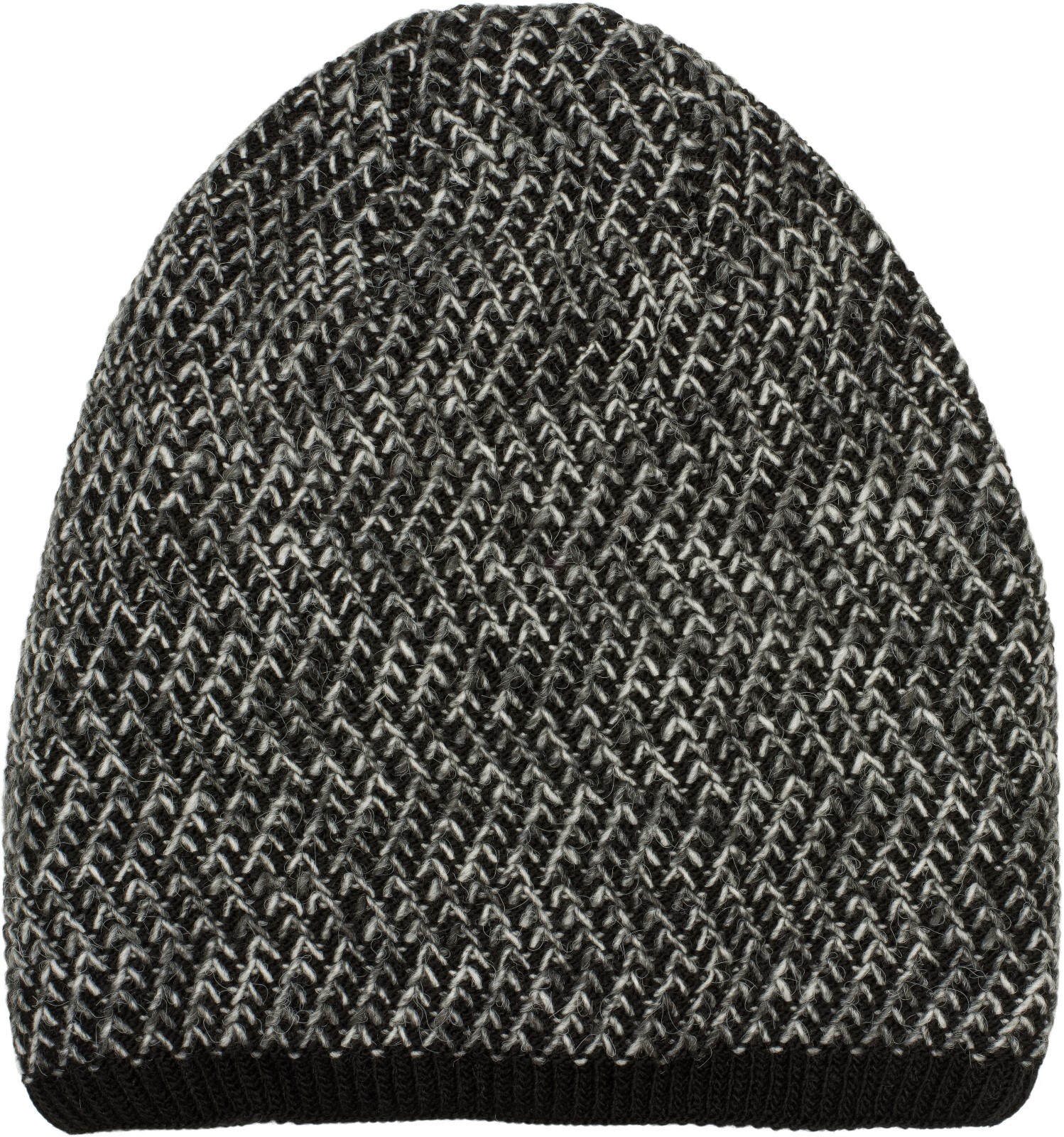 styleBREAKER Strickmütze "Strick Beanie Mütze Dreieck Bunt mit Thermo-Fleece" 1 Stk.