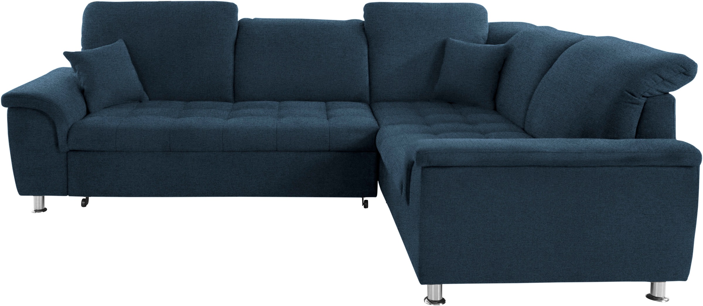 DOMO collection Ecksofa »Franzi L-Form«, wahlweise mit Kopfteilverstellung (dann Breite: 275 cm)