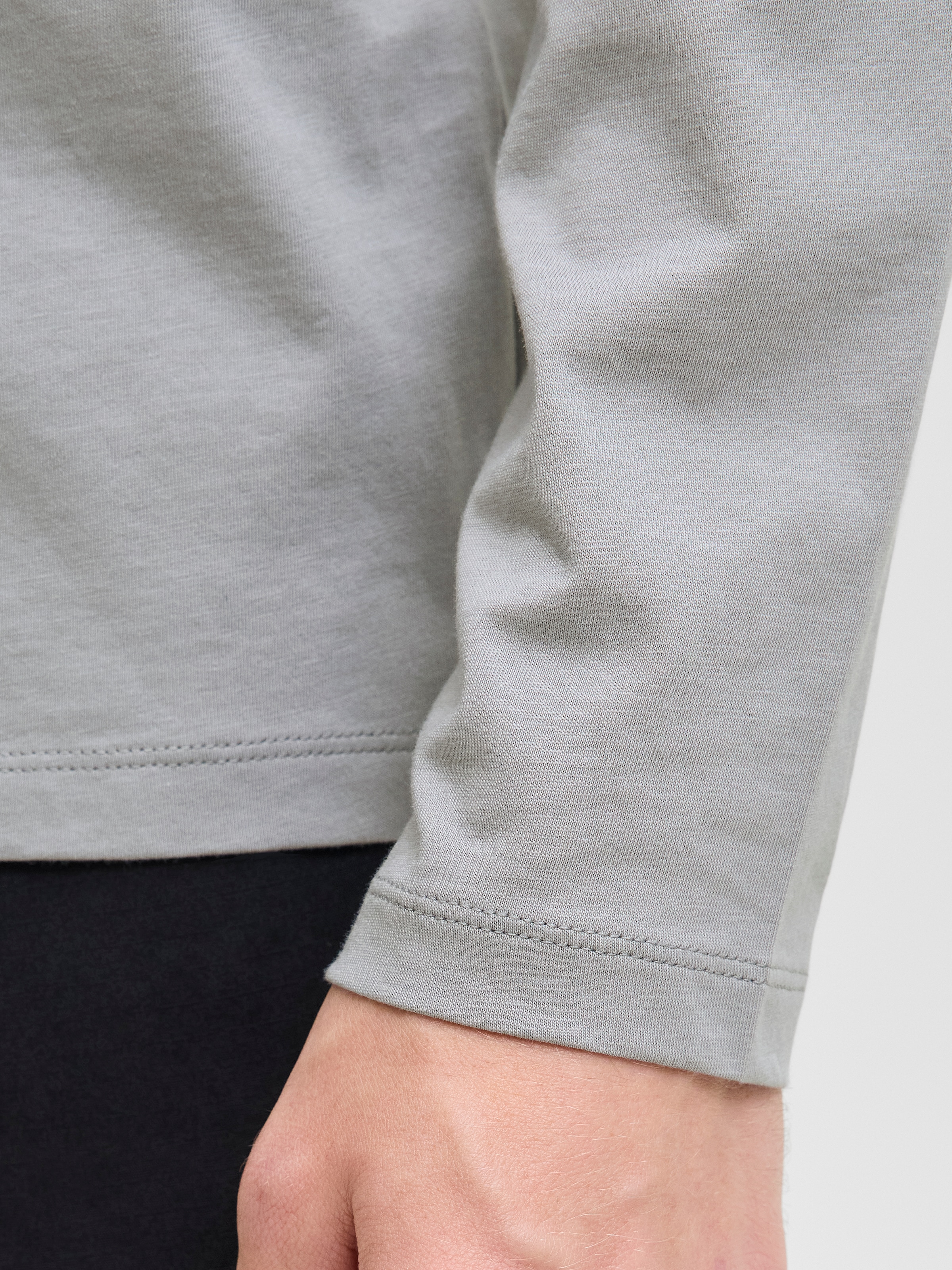 Jack & Jones Rundhalsshirt »JJEORGANIC BASIC TEE LS O-NECK NOOS«
