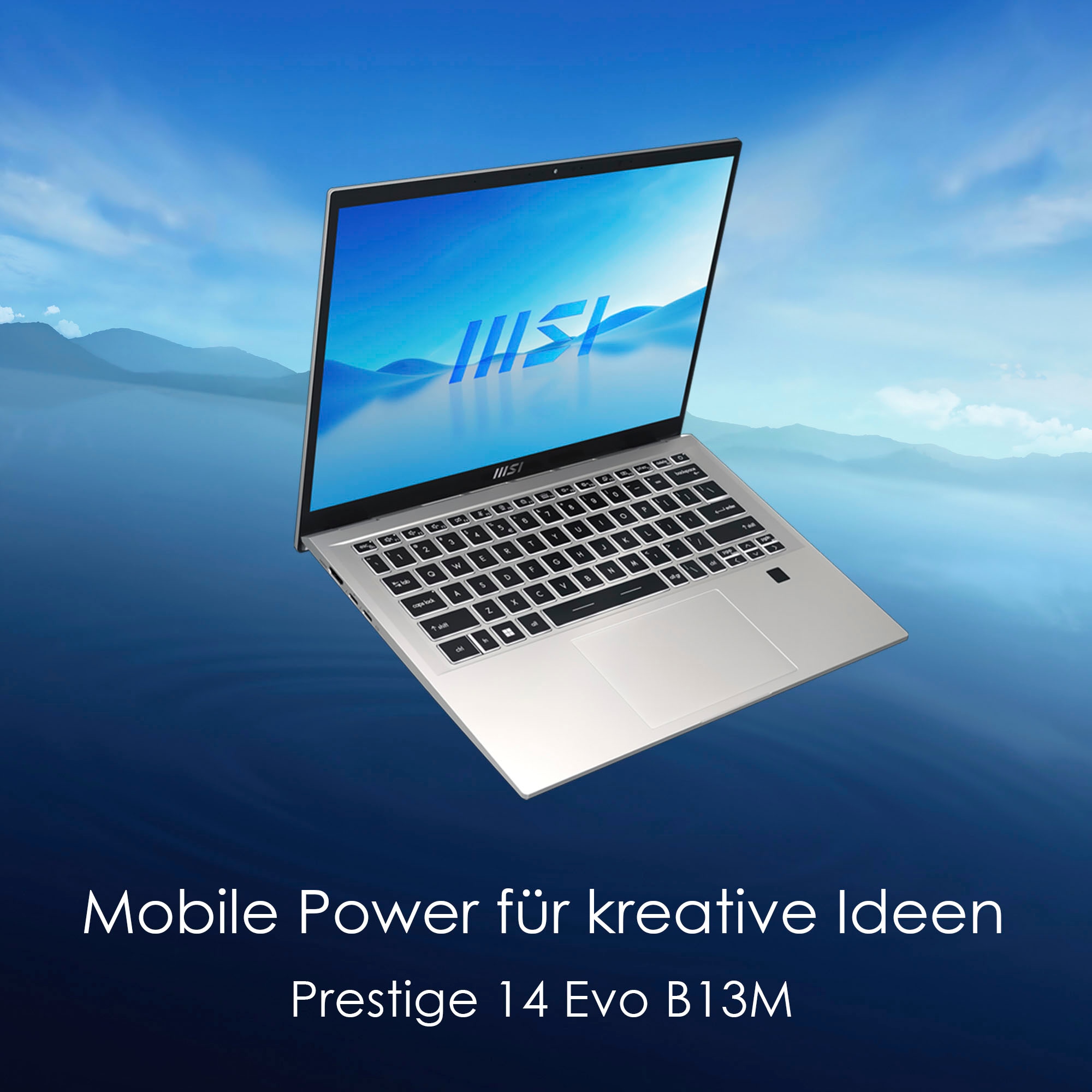 MSI Notebook »Prestige 14 Evo B13M-291«, 35,7 cm, / 14 Zoll, Intel, Core i5, Iris Xe Graphics, 512 GB SSD