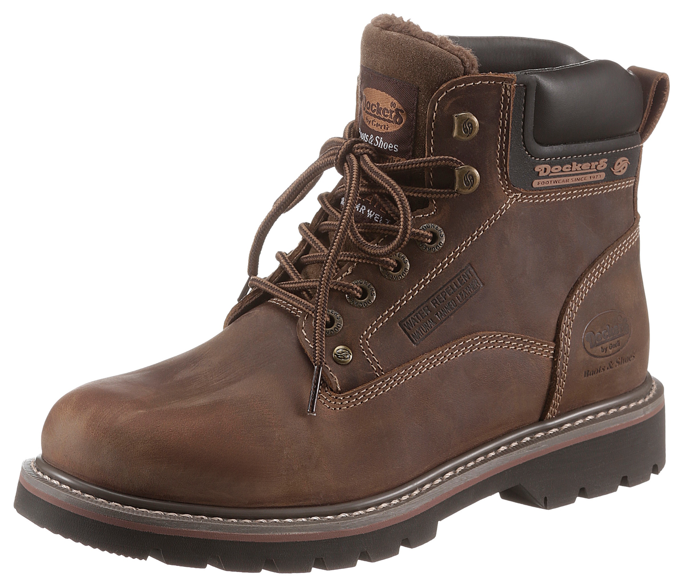 Dockers by Gerli Winterboots, Winterboots, Workerboots mit Profilsohle günstig online kaufen