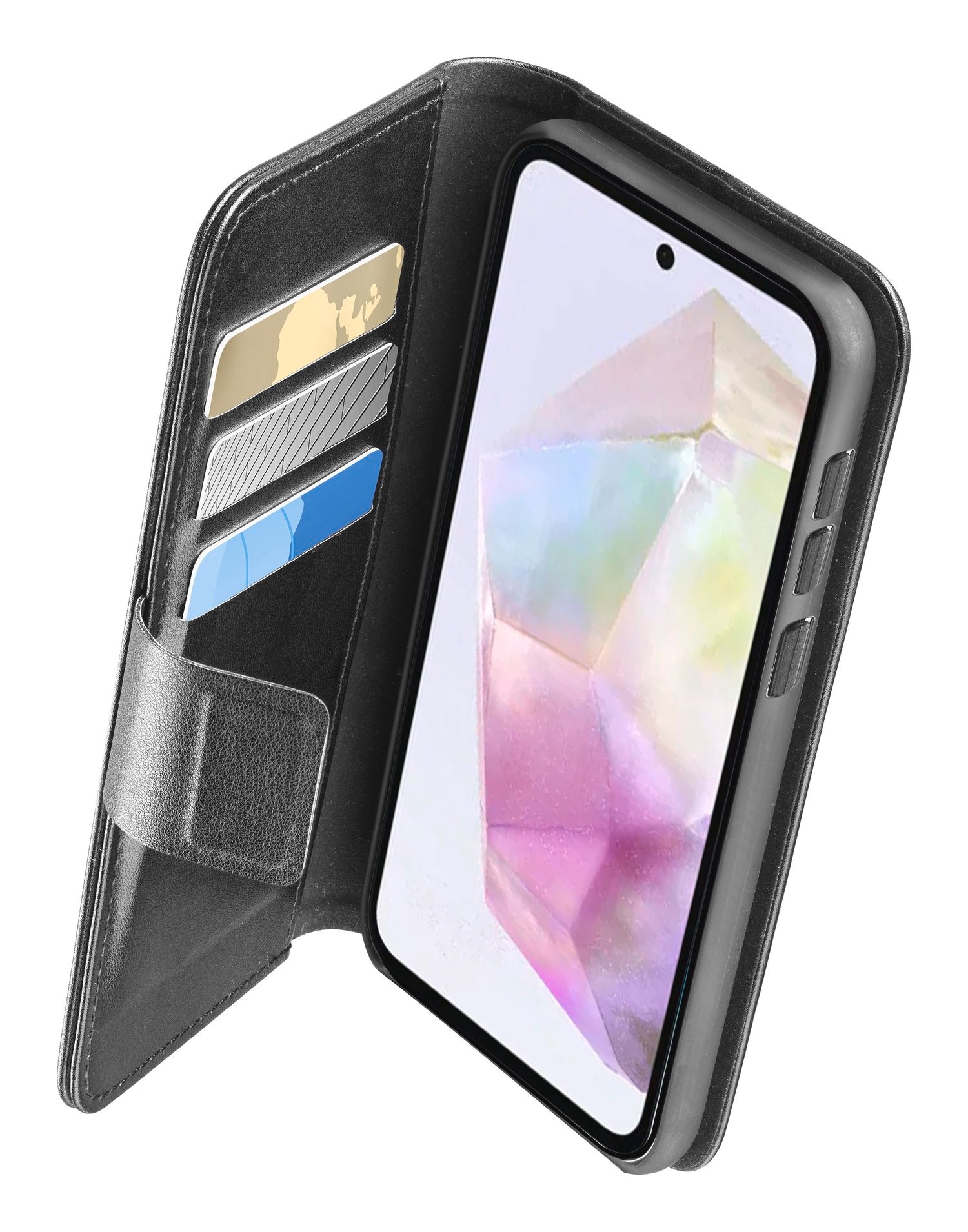 Cellularline Handyhülle »Book Agenda 2 Case Samsung Galaxy A36 5G/ A56 5G«, Samsung Galaxy A36 5G-Samsung Galaxy A56 5G, Backcover, Schutzhülle, Handyschutzhülle, Case, Schutzcase, stoßfest