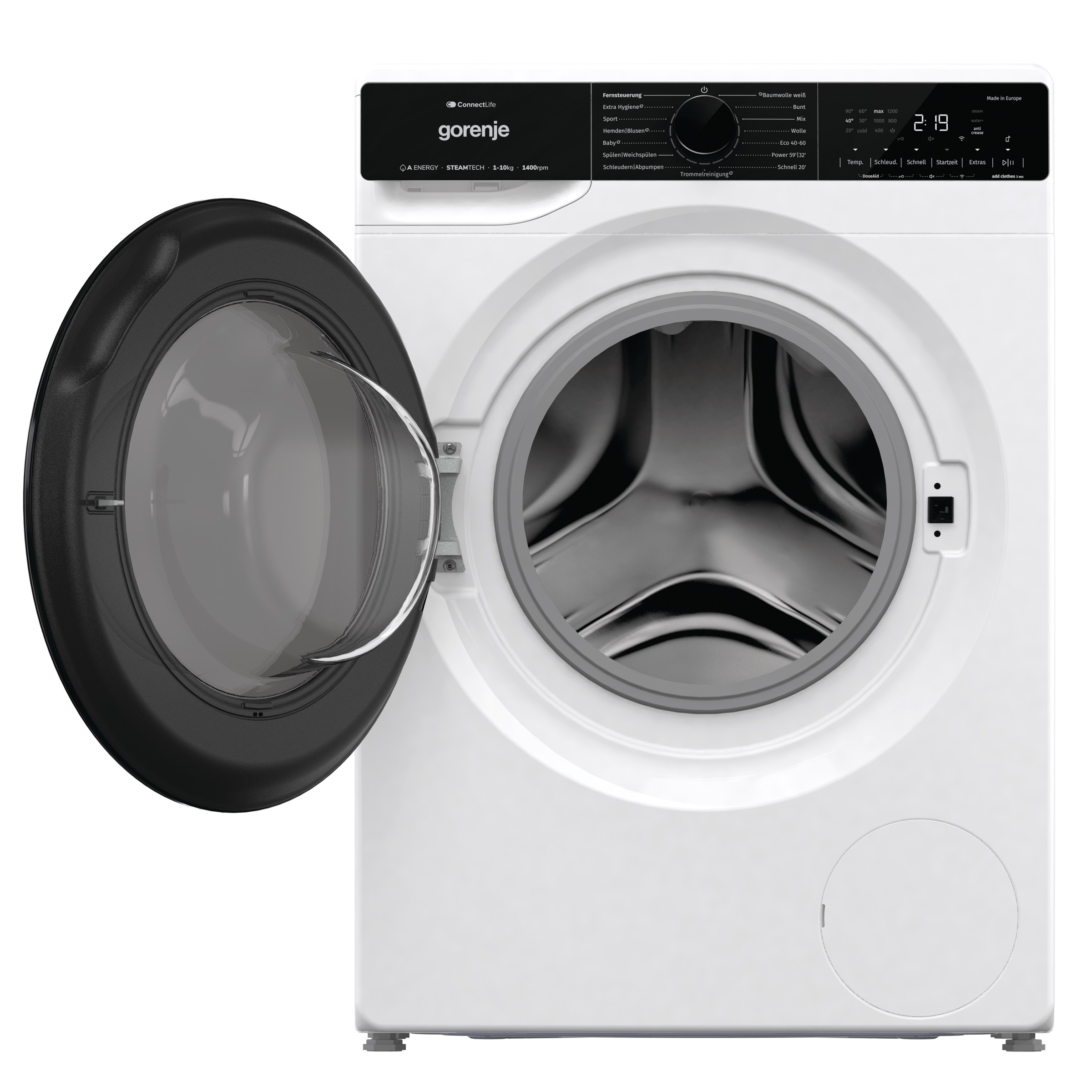 GORENJE Waschmaschine »WPNA14A2TS«, 10 kg, 1400 U/min, Energieklasse A-30%