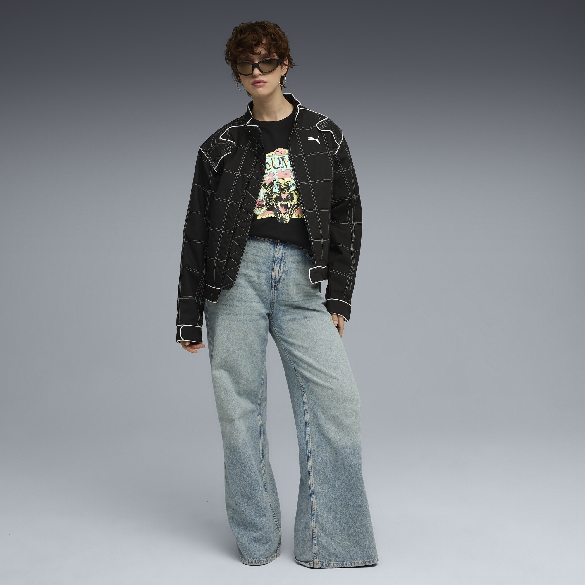 PUMA T-Shirt »Graphic PUMA Fest Relaxed T-Shirt Damen«