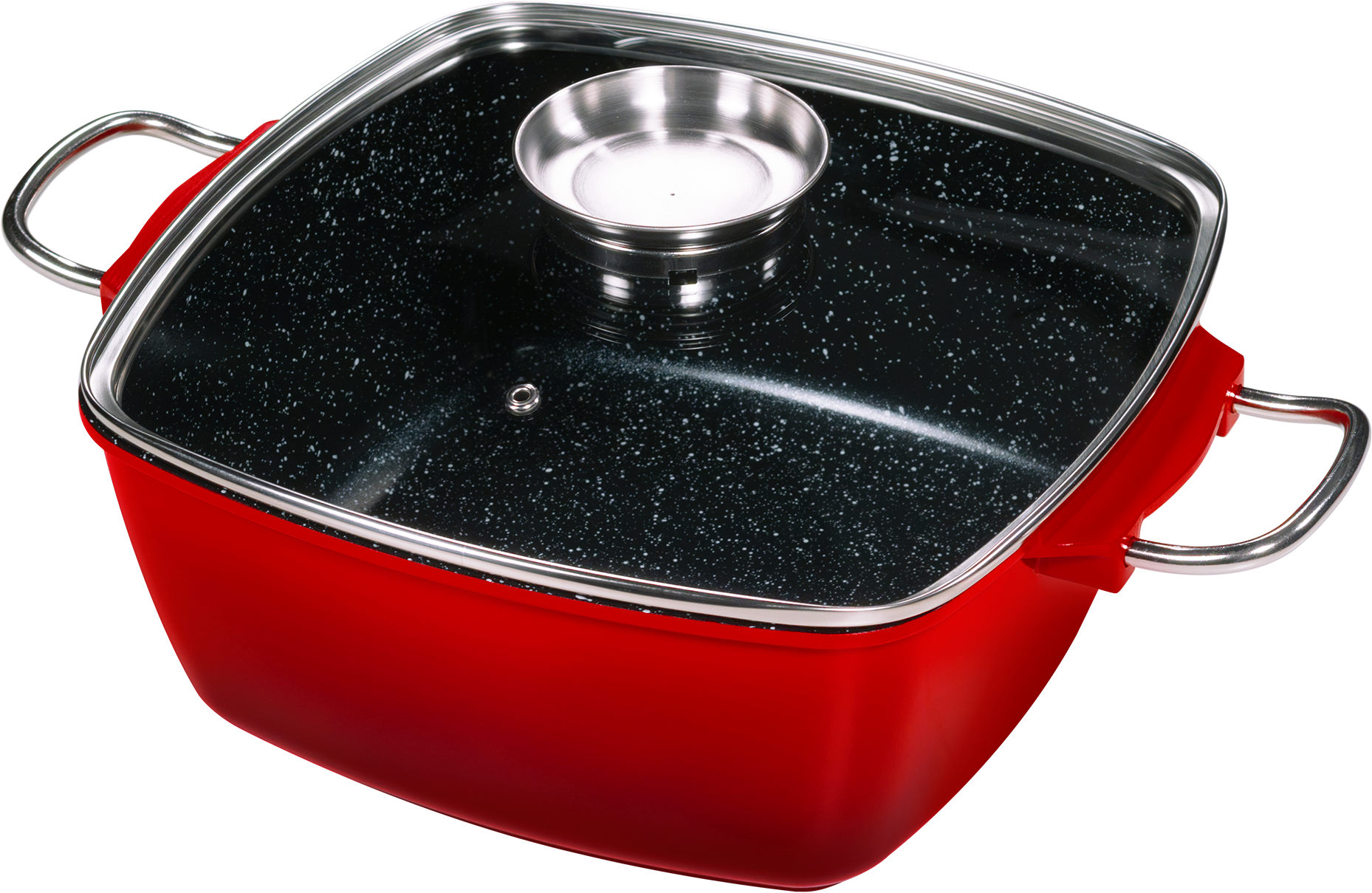 KING Bräter "7 L, Aluguss" Set, 3 Schüsseln mit Kunststoffdeckeln: Ø 17,5 - günstig online kaufen