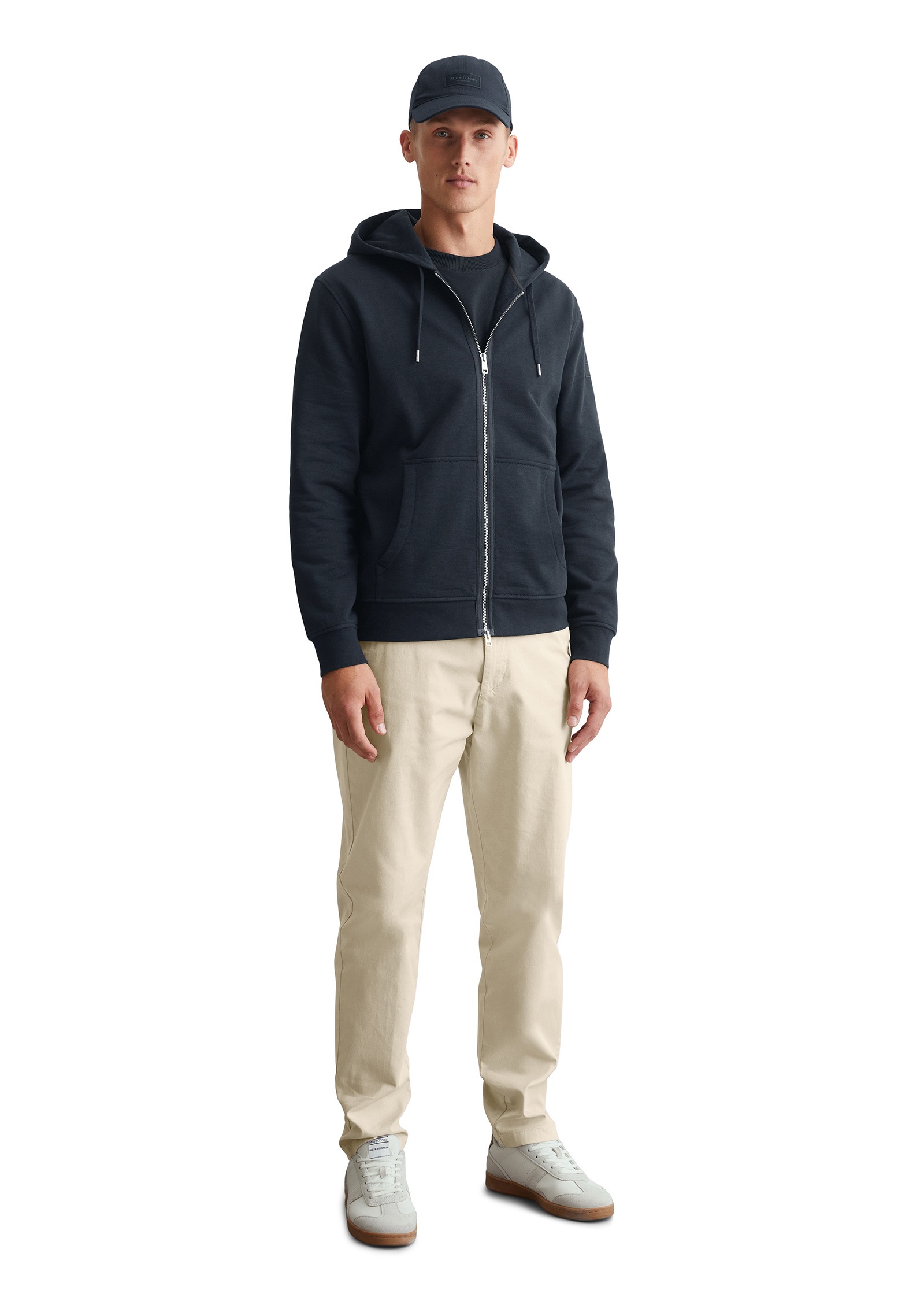 Marc O'Polo Sweatjacke »aus Bio-Baumwolle«