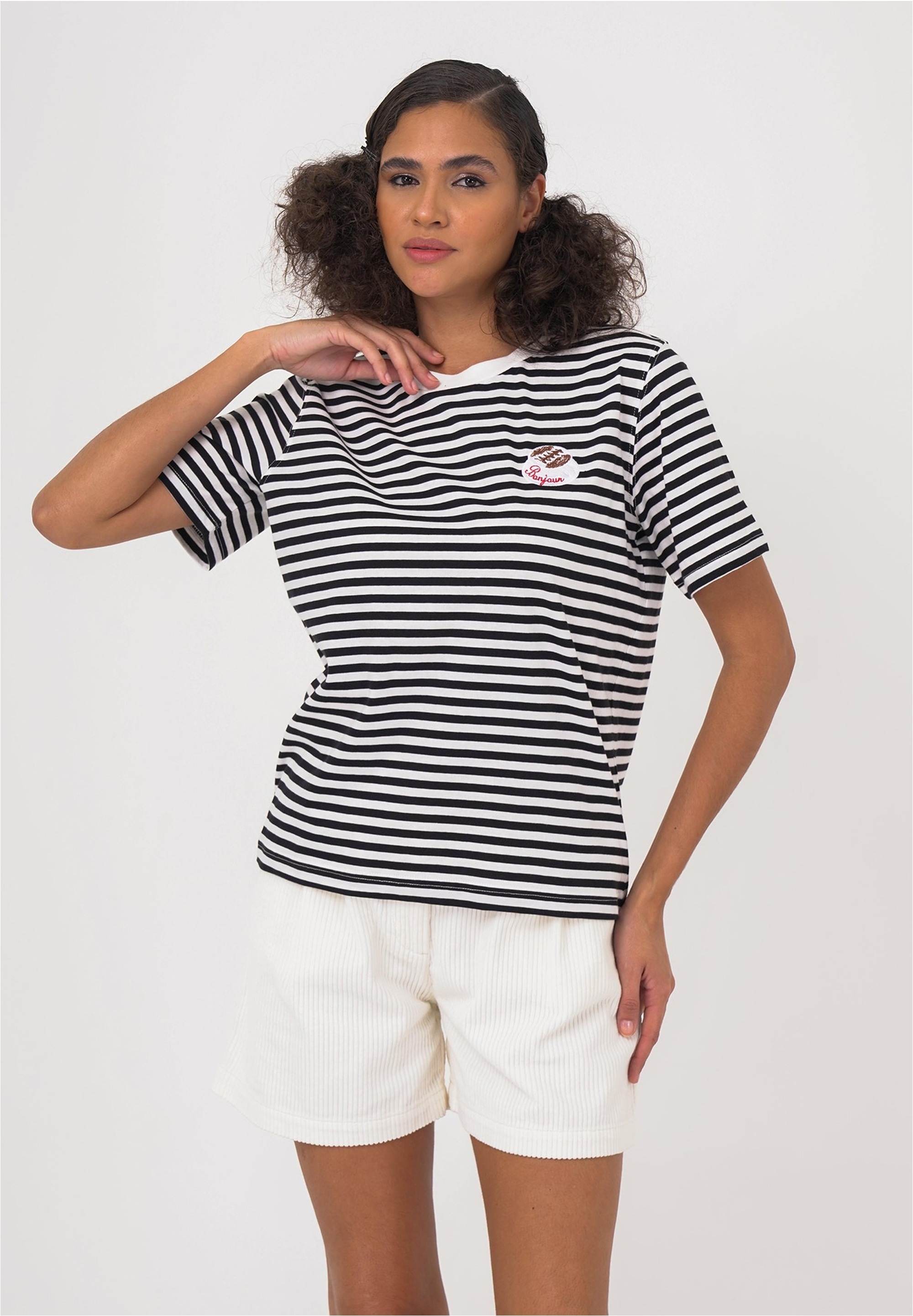 Thumbnail - freshlions T-Shirt "Fitore" 1 Stk. tlg. in tollem Streifen-Design