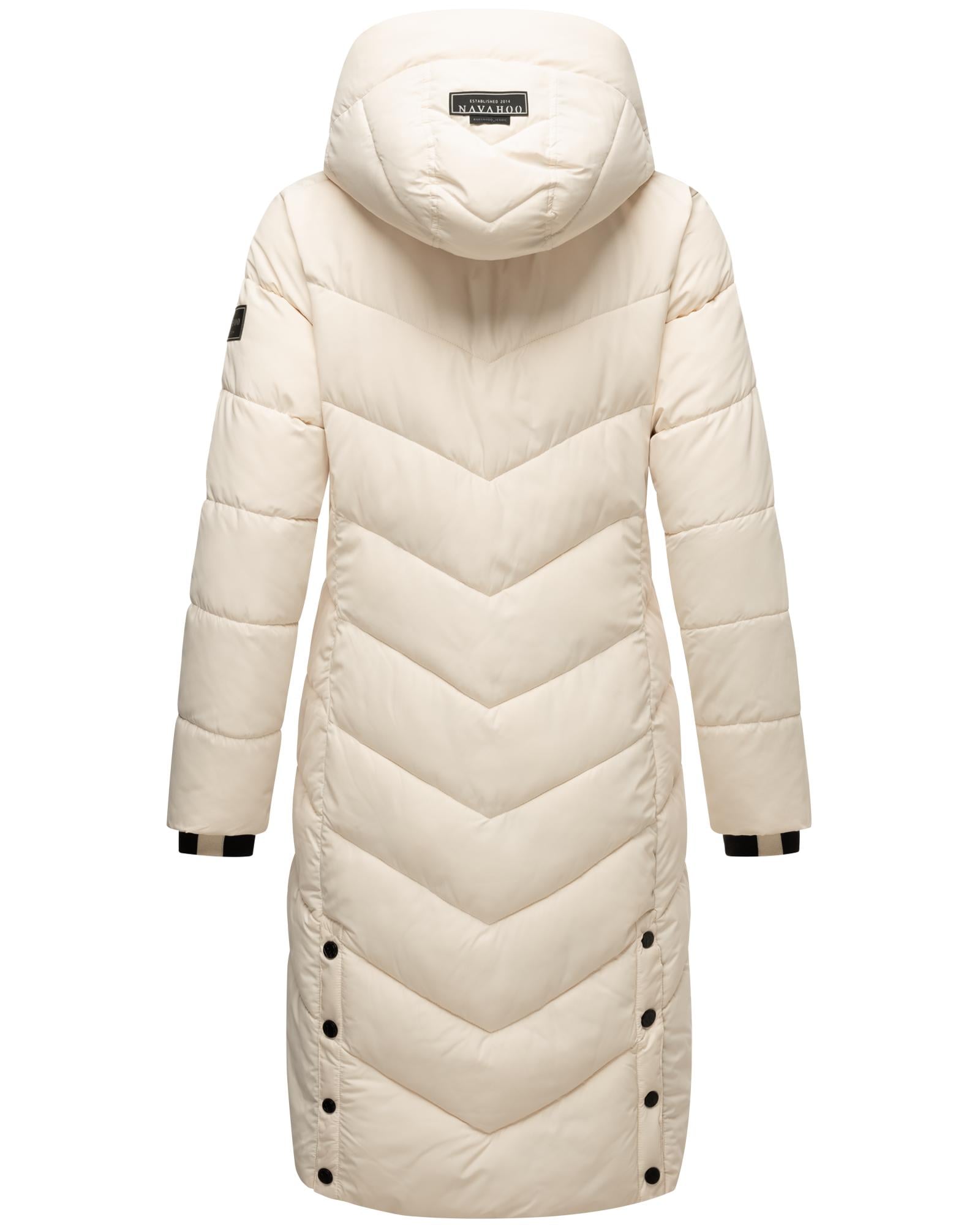 Navahoo Steppmantel »Sahnekatzii XIV«, Schicker Wintermantel mit kuschlig warm wattiertem Kragen