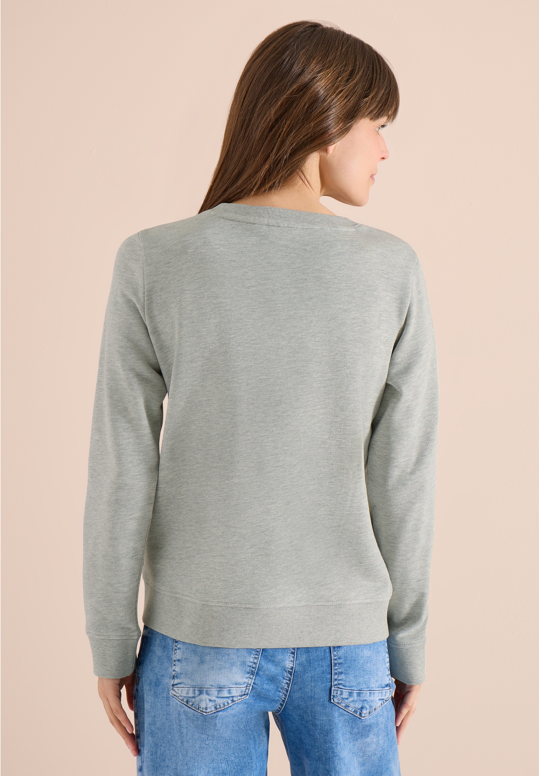 Cecil Sweatshirt, aus reiner Baumwolle günstig online kaufen