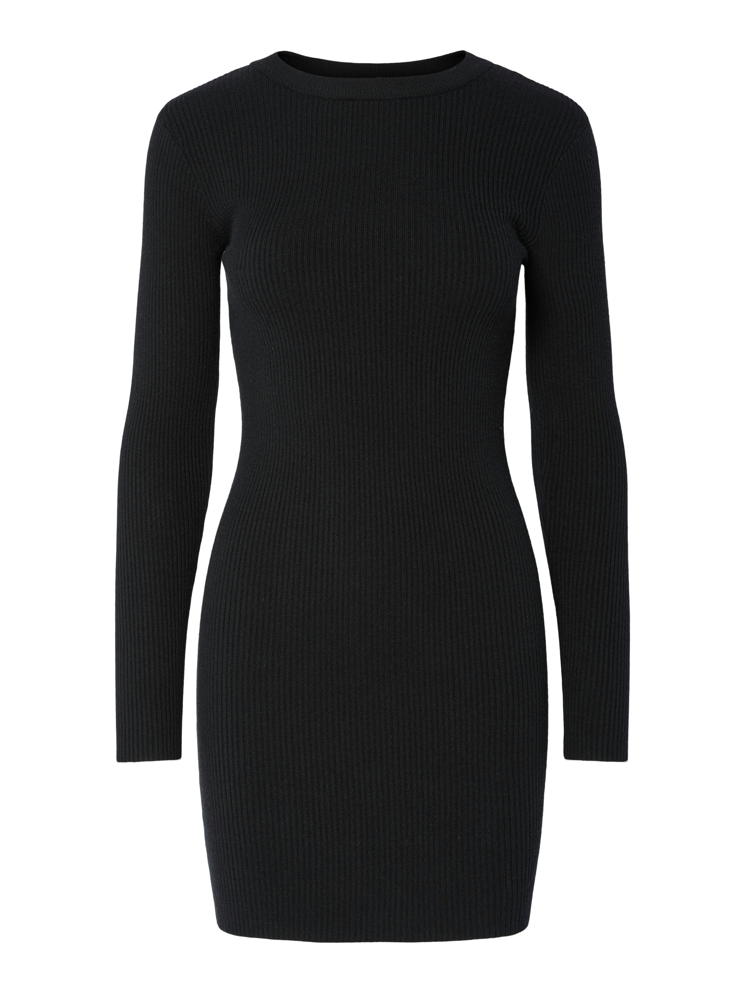 pieces Minikleid "PCMIRA NEW LS O-NECK KNIT DRESS NOOS BC", Sommerkleid günstig online kaufen